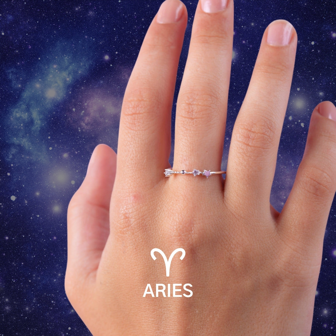Anillo Aries Plata