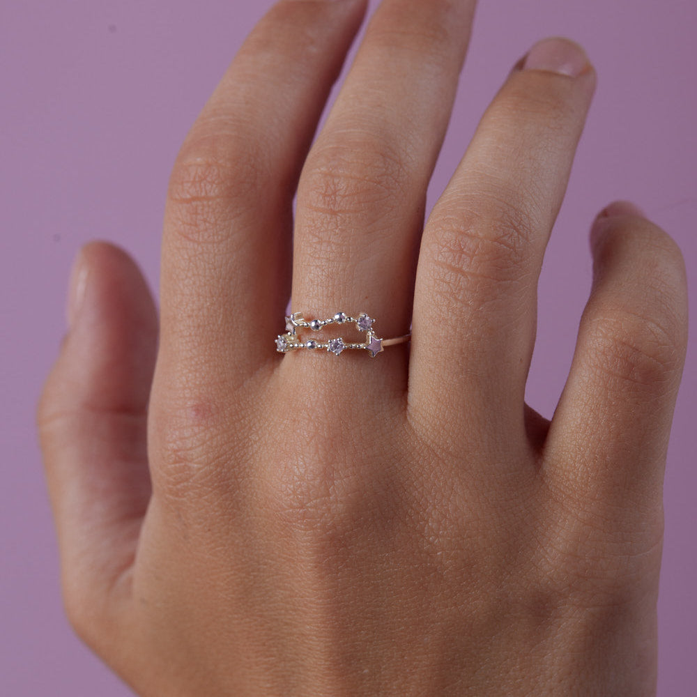Anillo Capricornio Plata