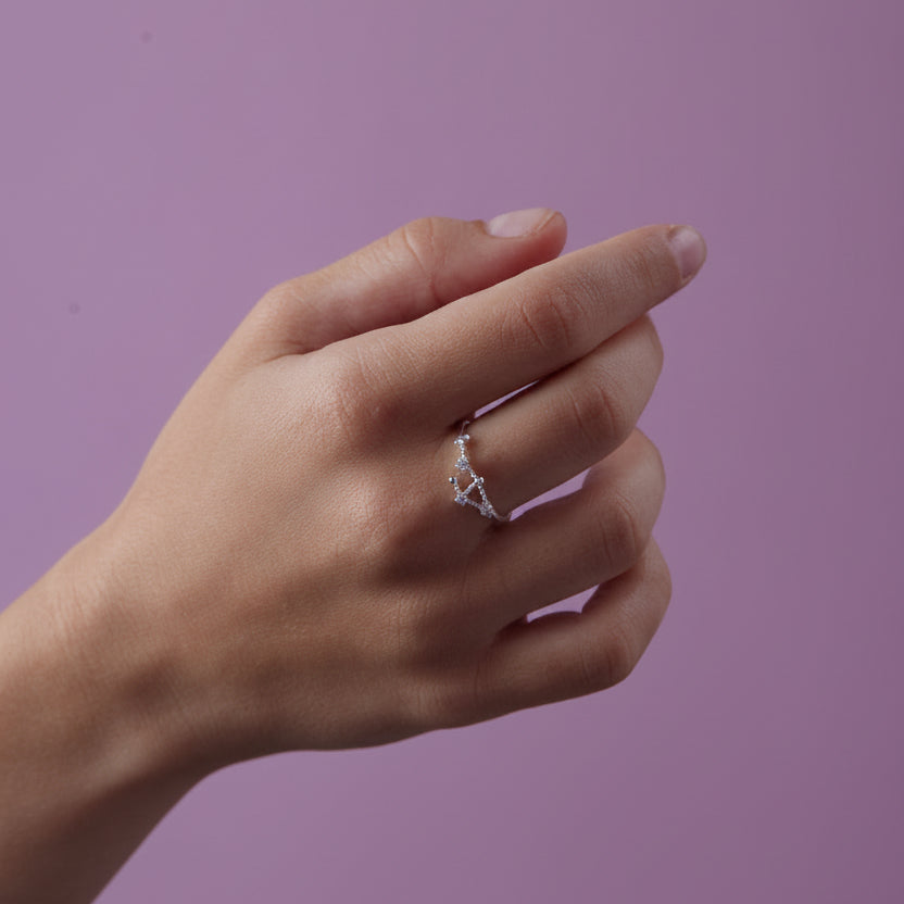 Anillo Libra Plata