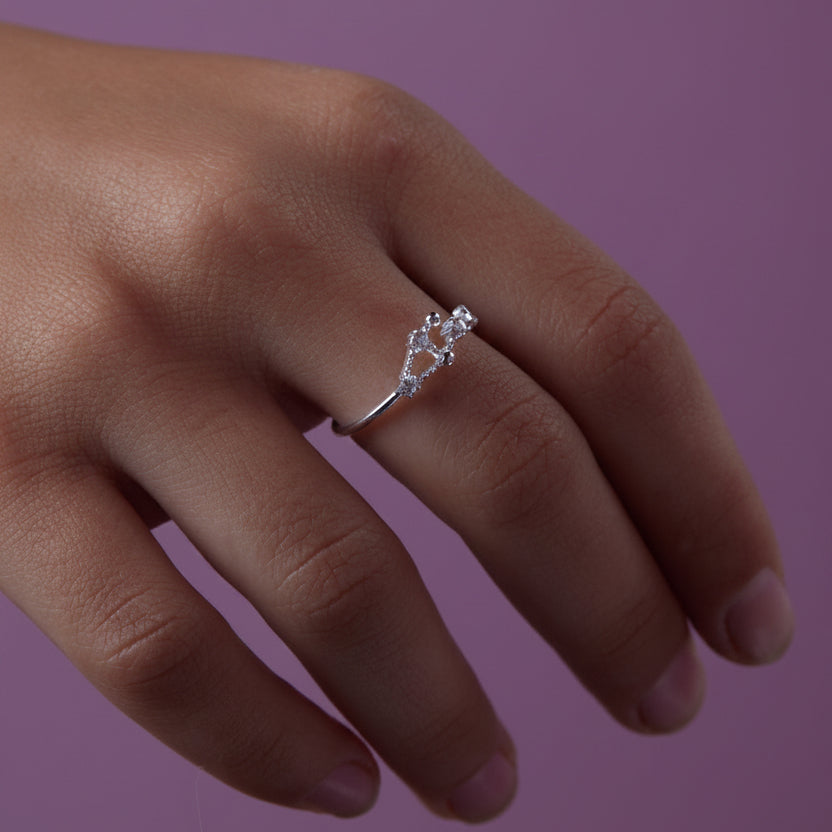 Anillo Libra Plata