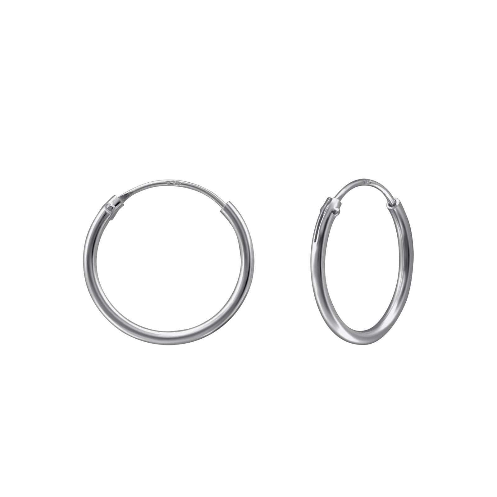 AROS ARGOLLA 14 MM PLATA