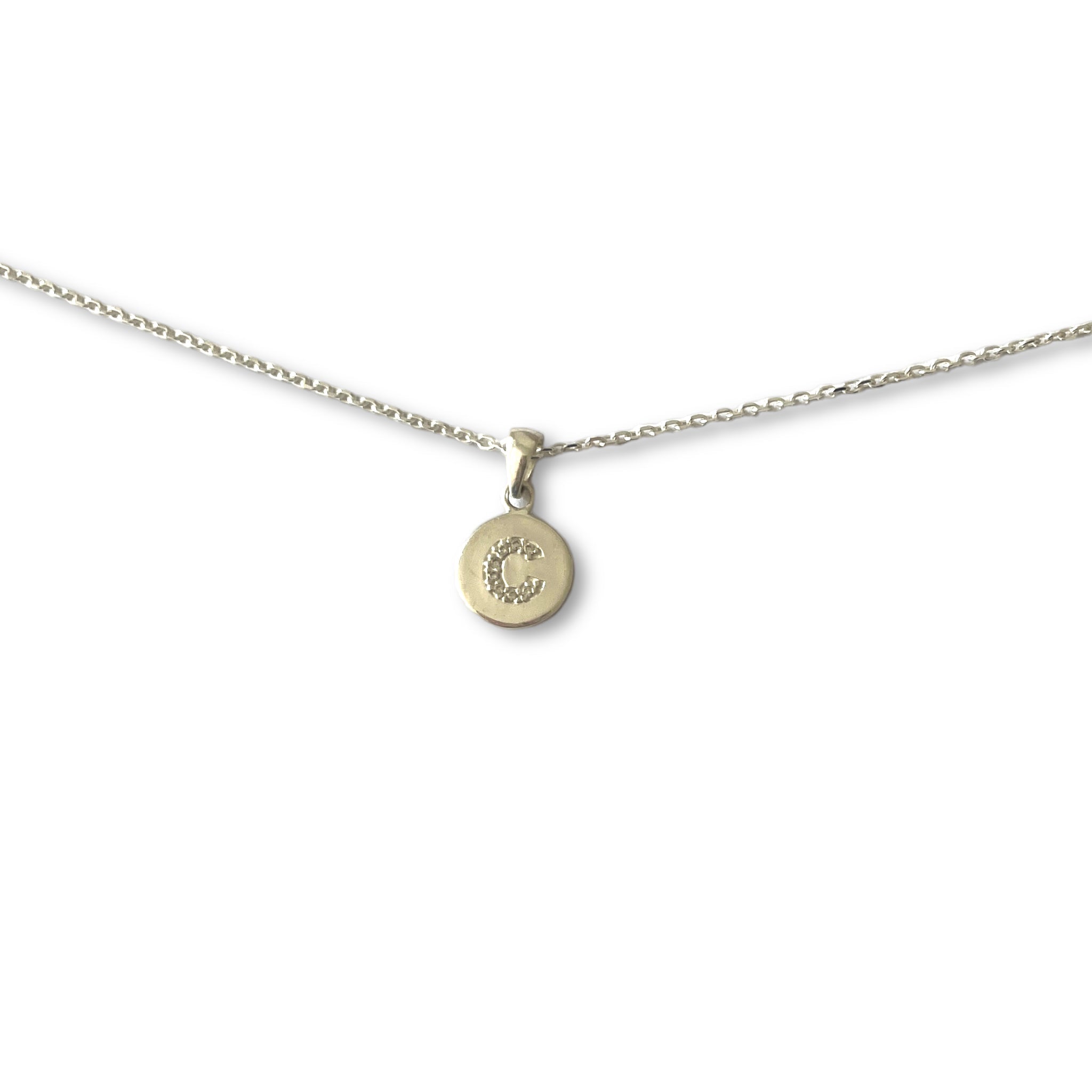 Collar Letras Silver