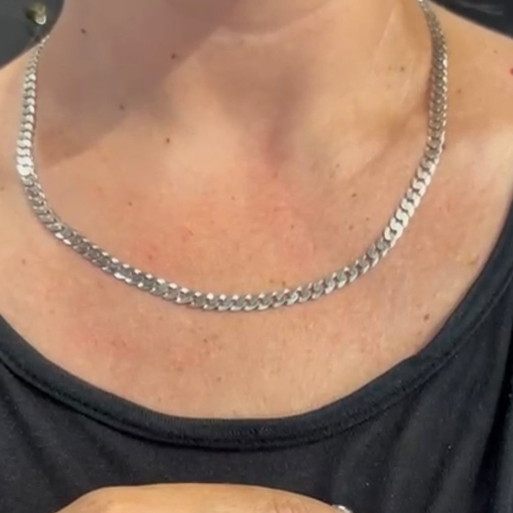 Collar Cadena Grumet Gruesa