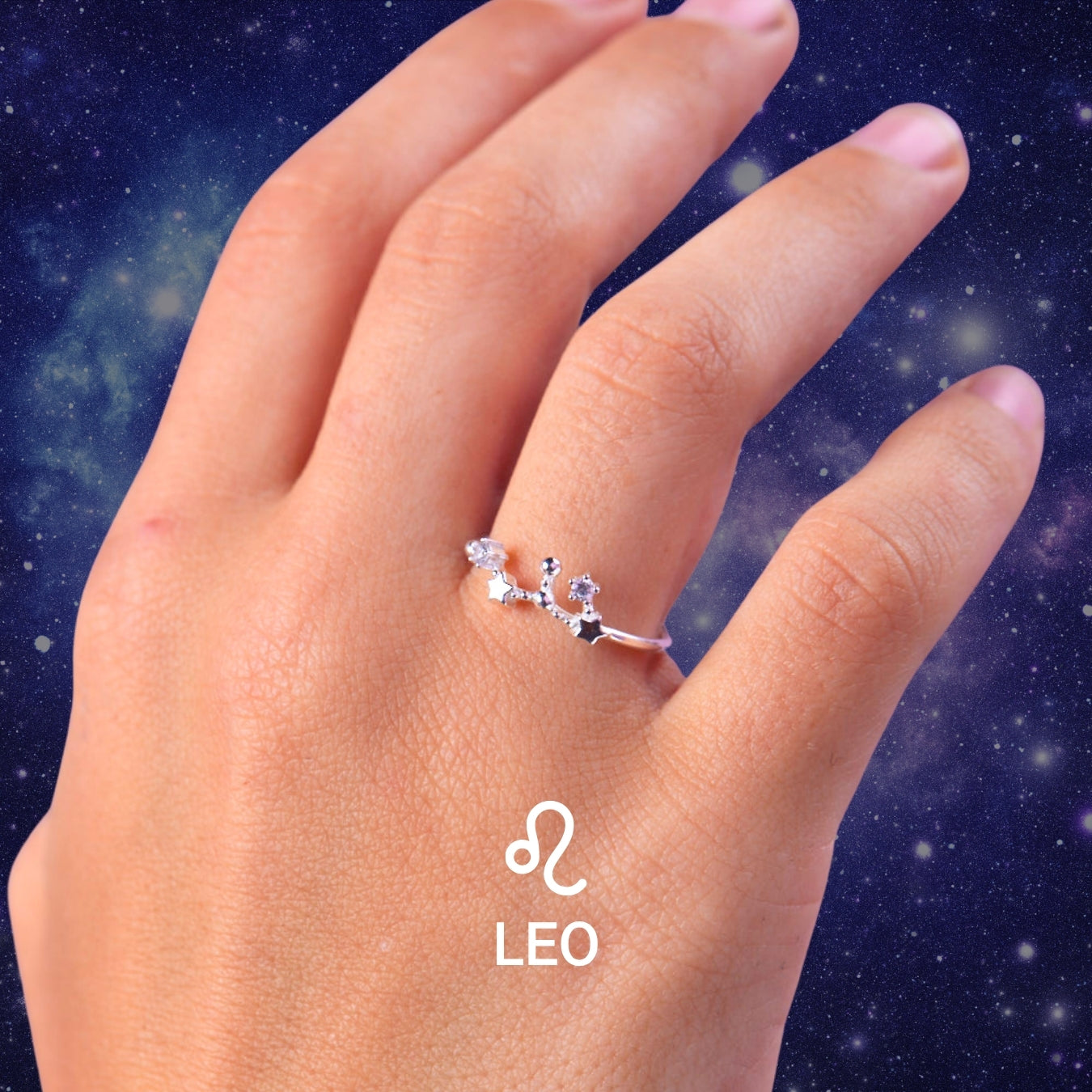 Anillo Leo Plata