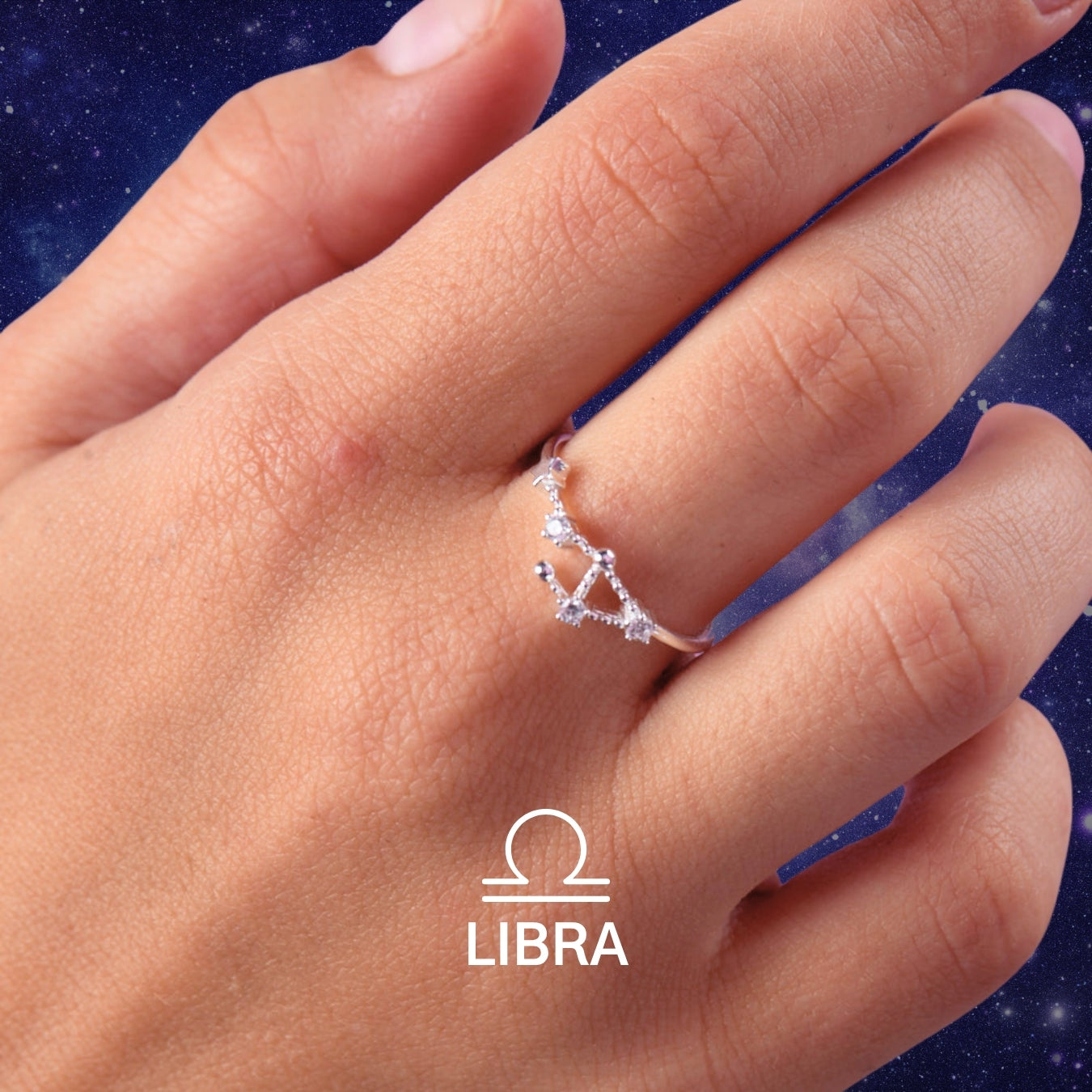 Anillo Libra Plata