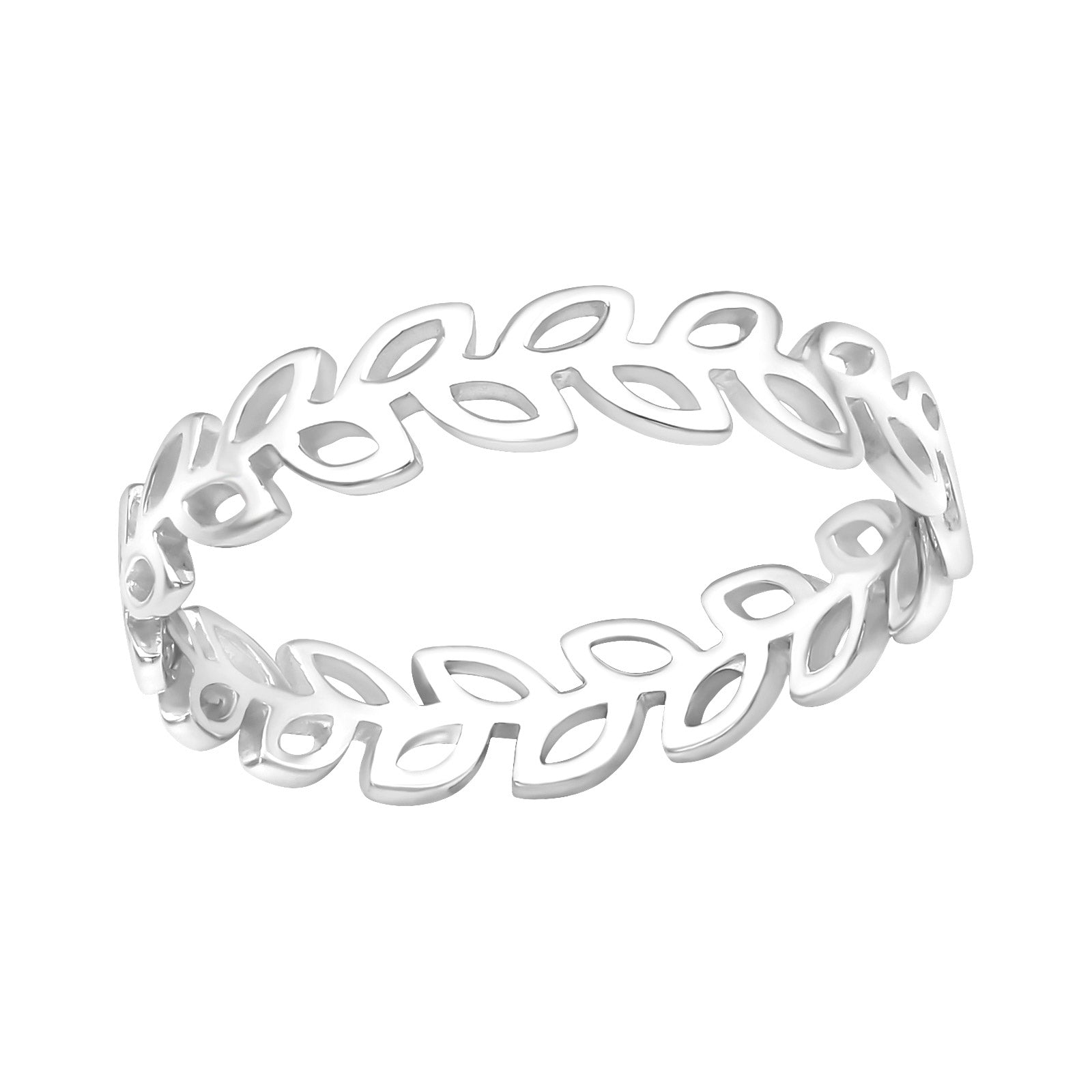 ANILLO RAMAS PLATA