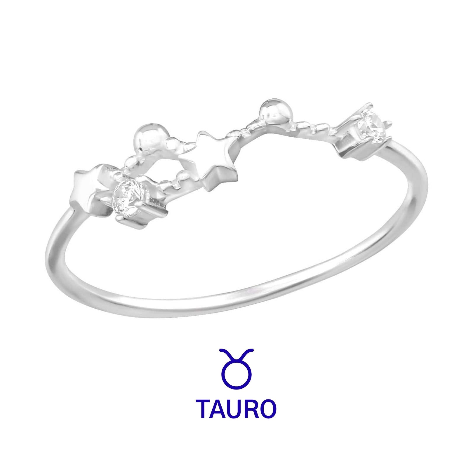 Anillo Tauro Plata
