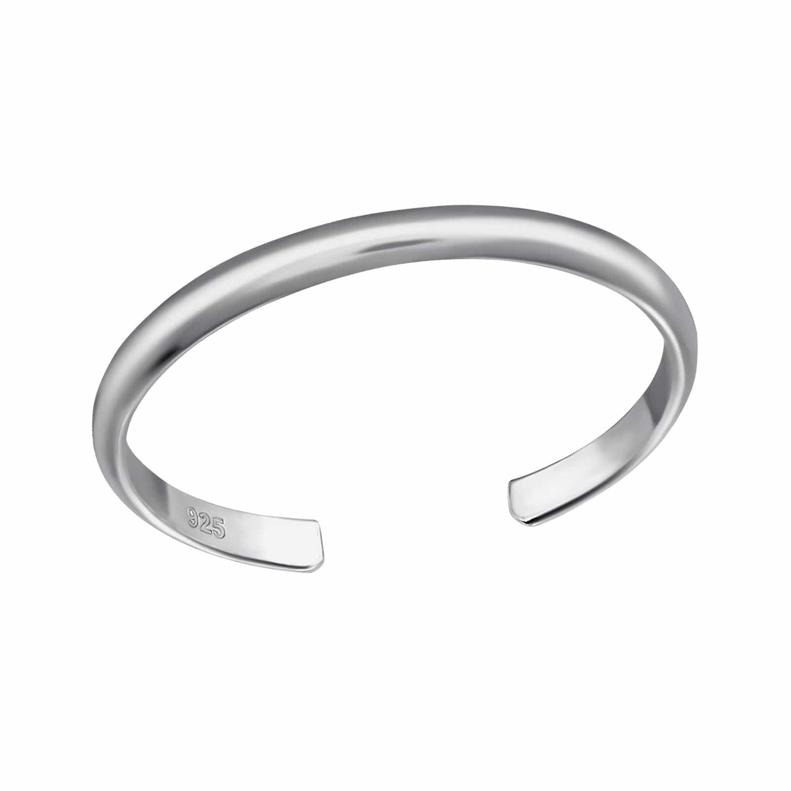 Goia ANILLO Anillo Ajustable Corte Ingles Rodinado Plata