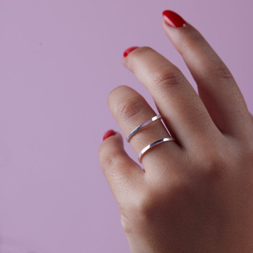 Goia ANILLO 13 Anillo Doble Curvas