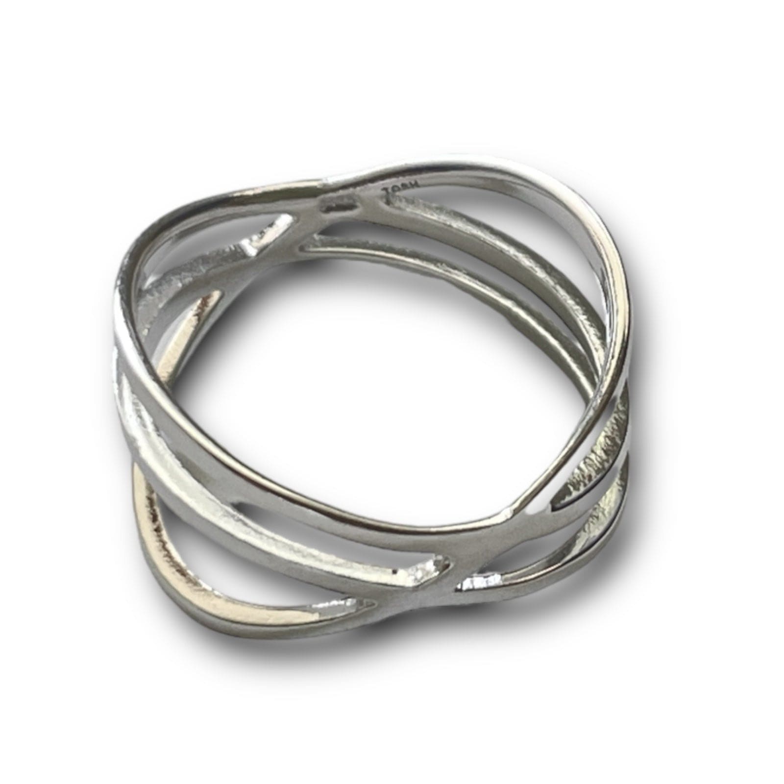 Anillo Entrelazado plata