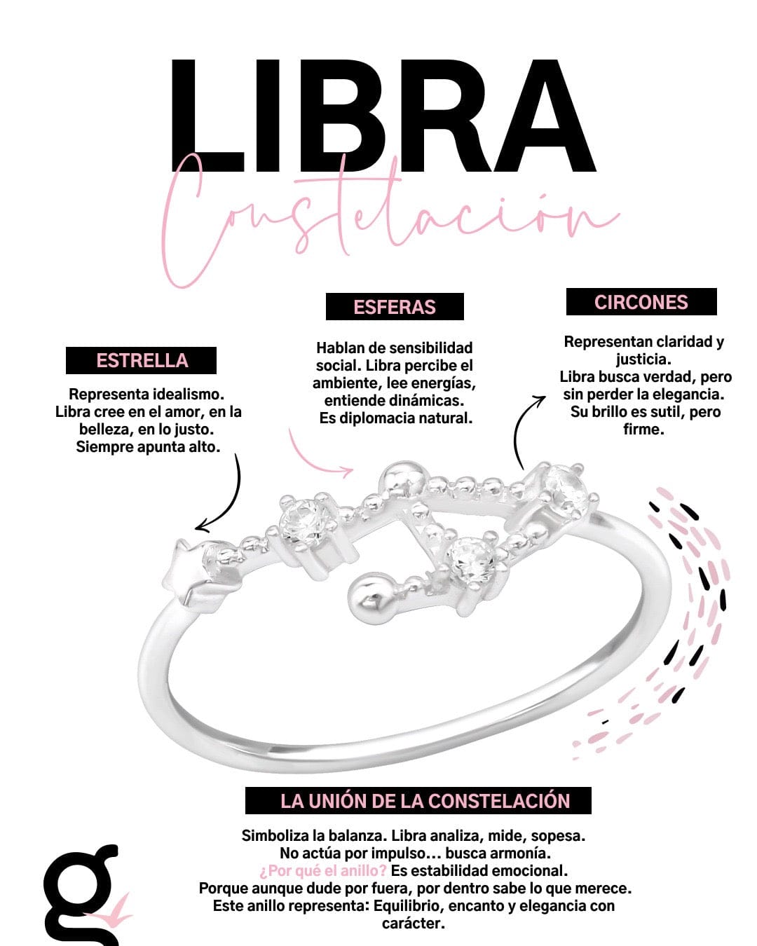 Goia Anillo Anillo Libra