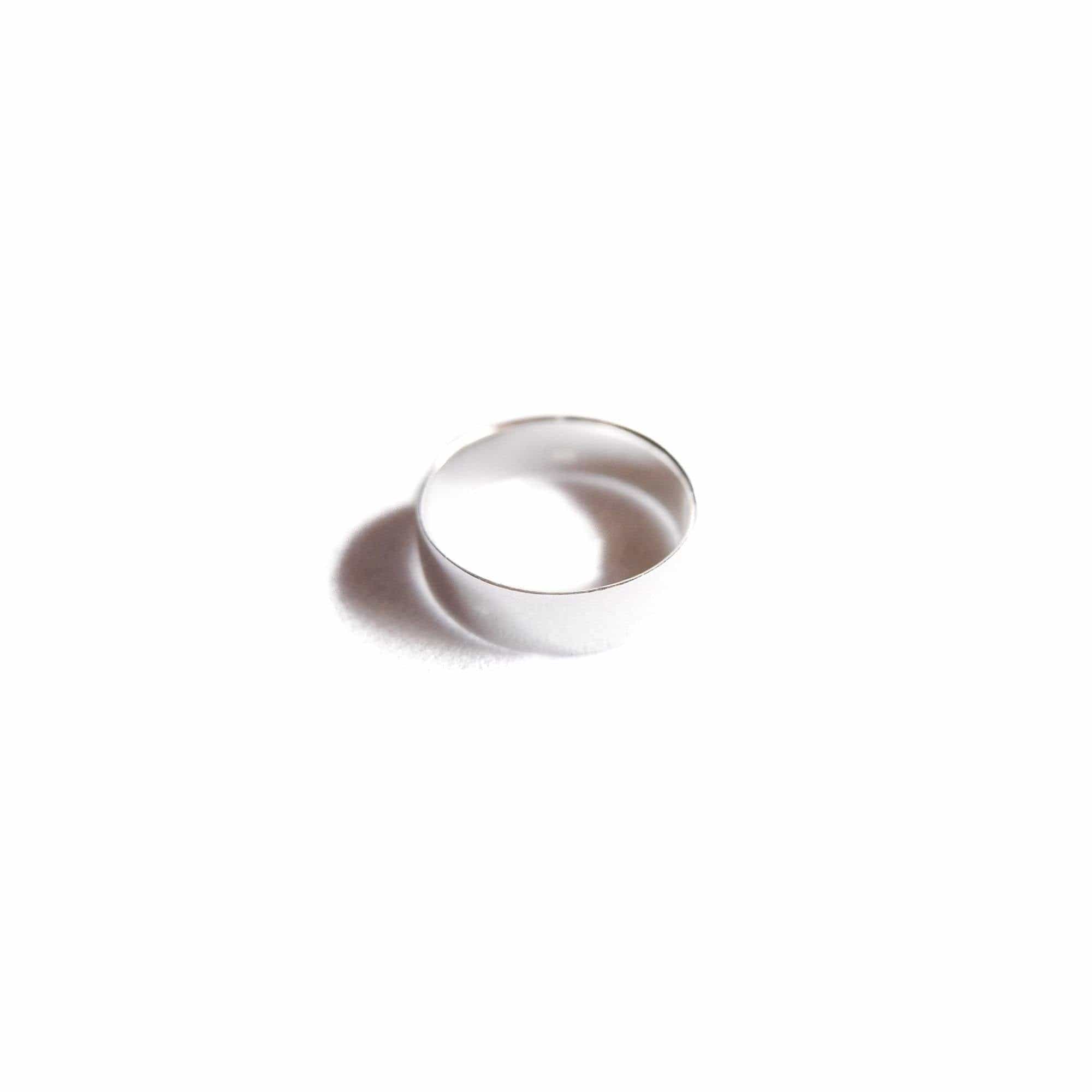anillo midi grueso plata - Goia