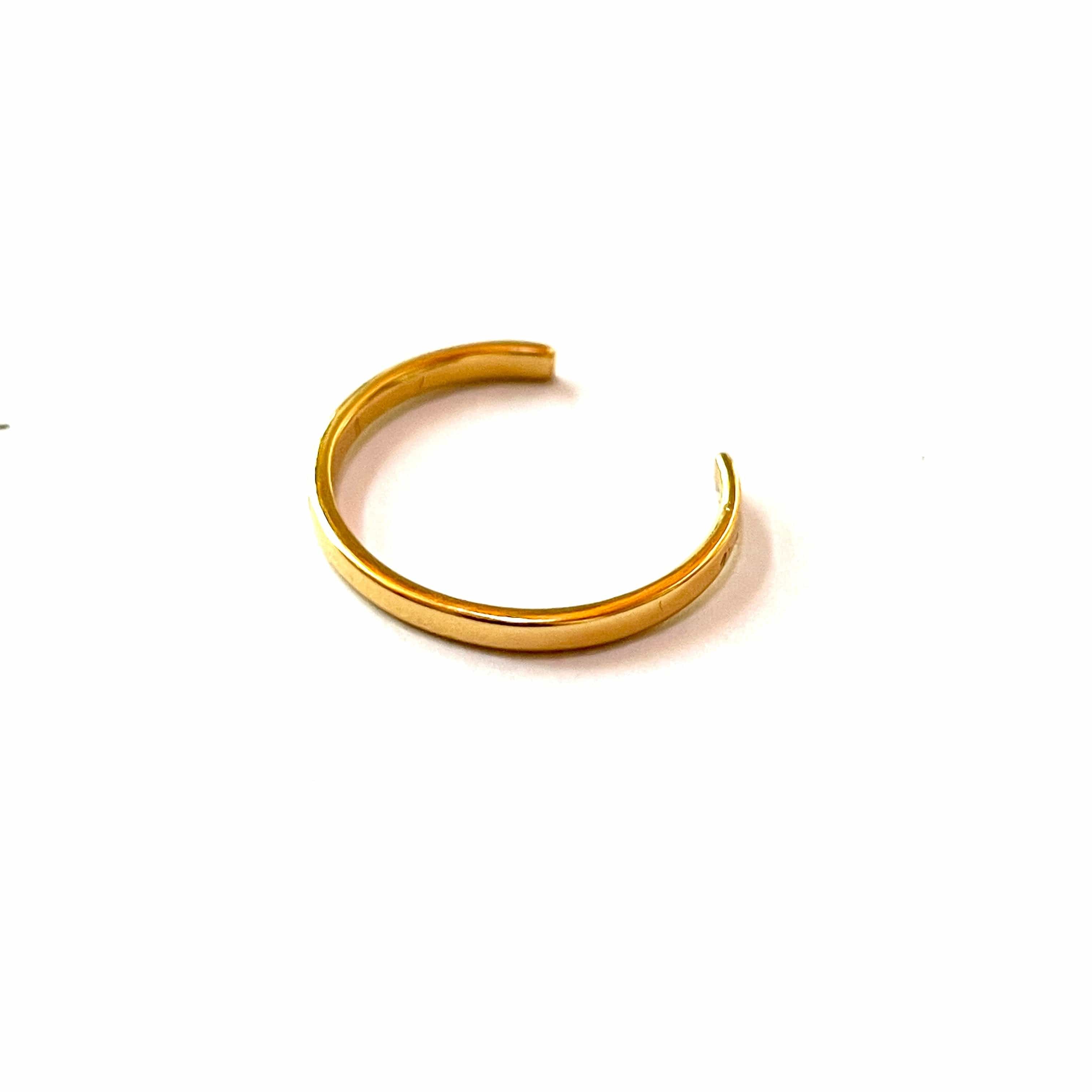 Anillo Midi Liso Ajustable GOLD