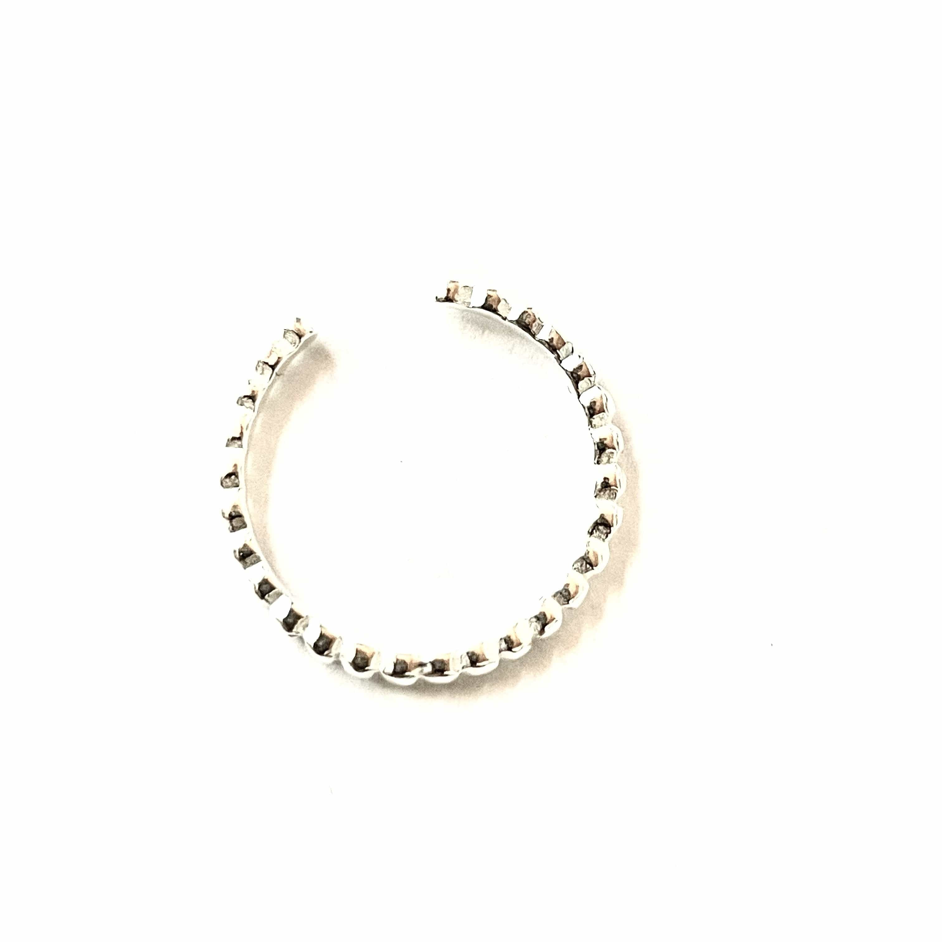 Anillo Midi Pelotitas Ajustable