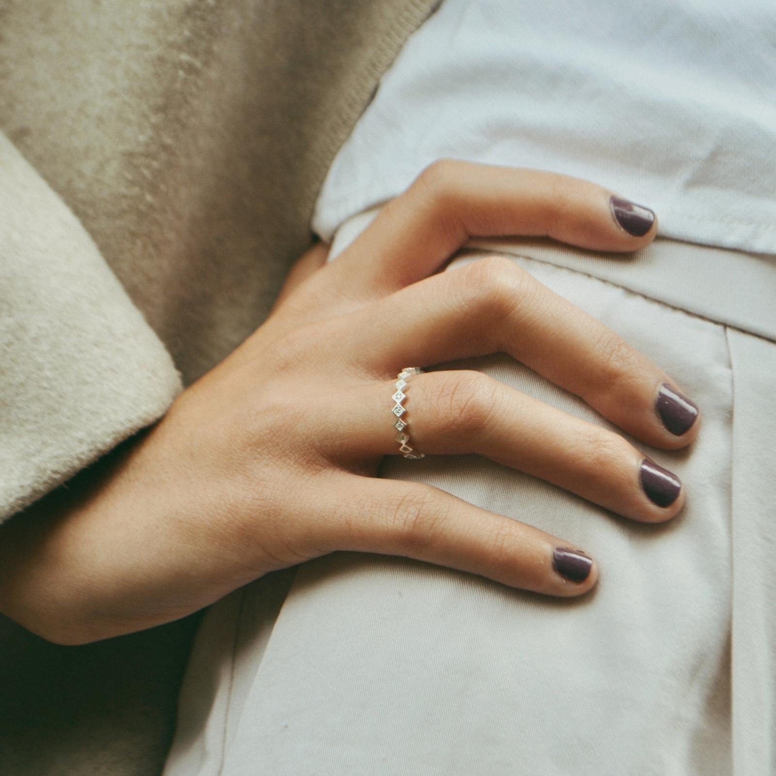 GOIA ANILLO Anillo Rombos 2.0