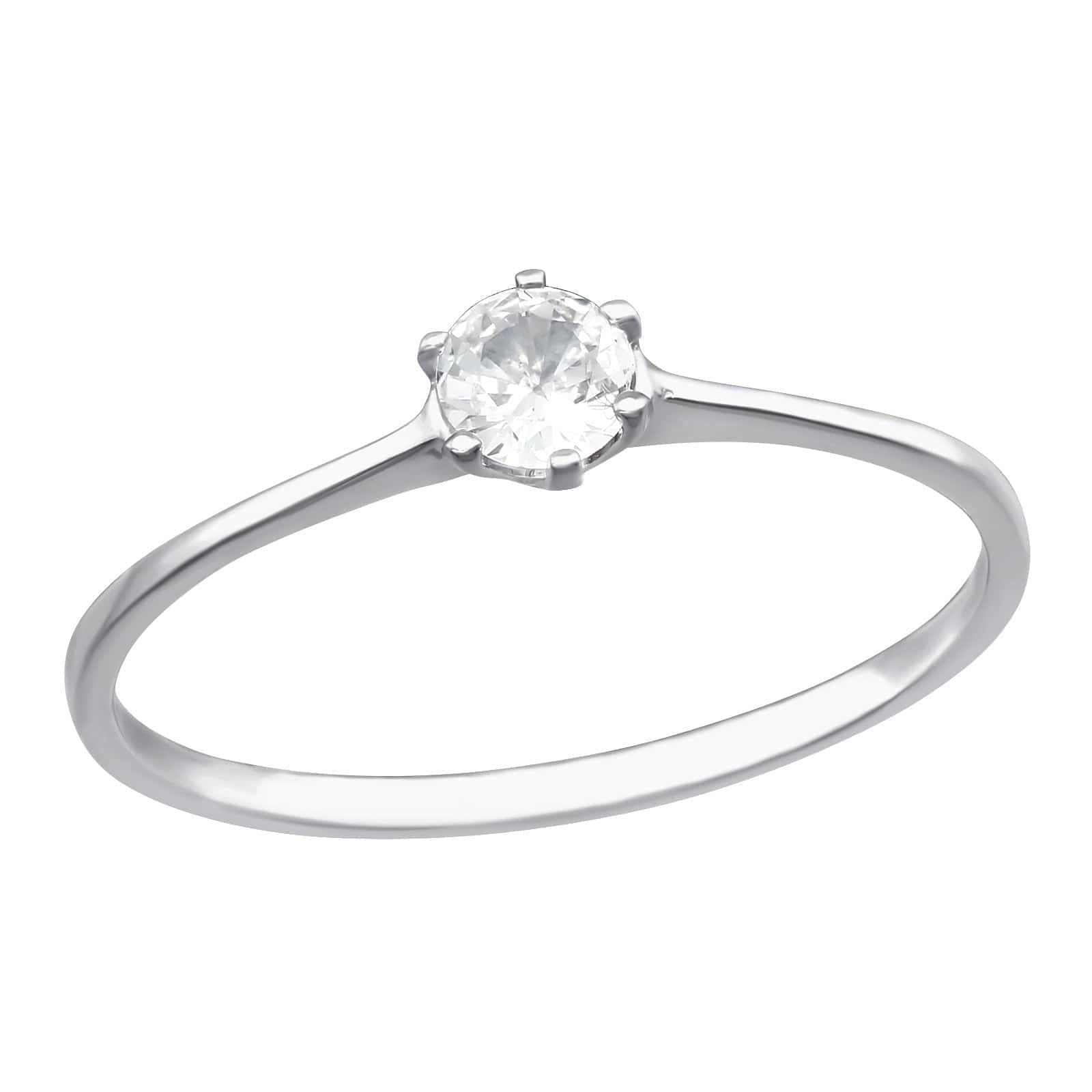 Goia ANILLO Anillo Solitario plata