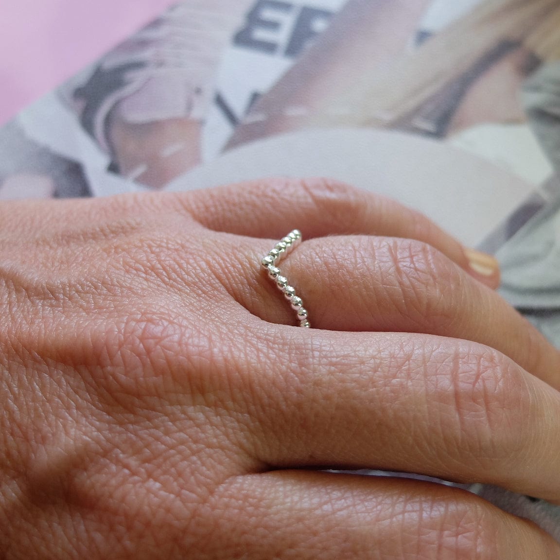 Anillo VALENTÍA Plata