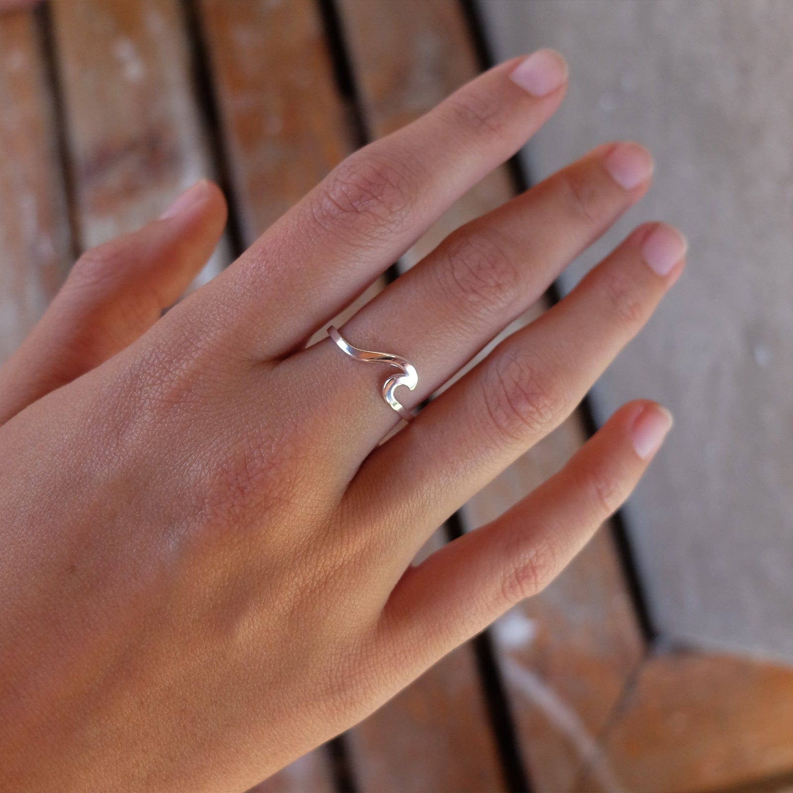 GOIA ANILLO Anillo Wave plata