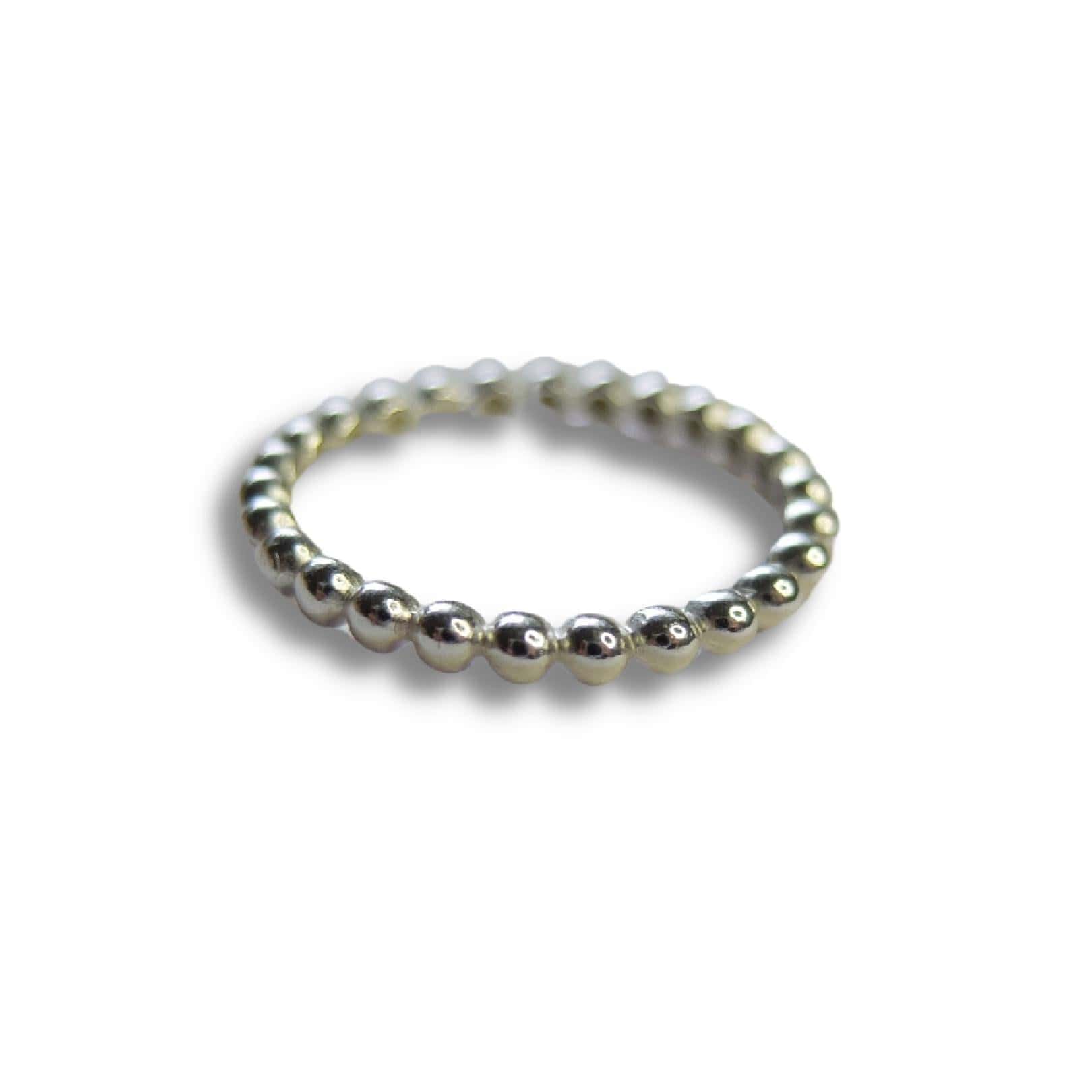 Anillo Pelotitas 2,3 mm Plata