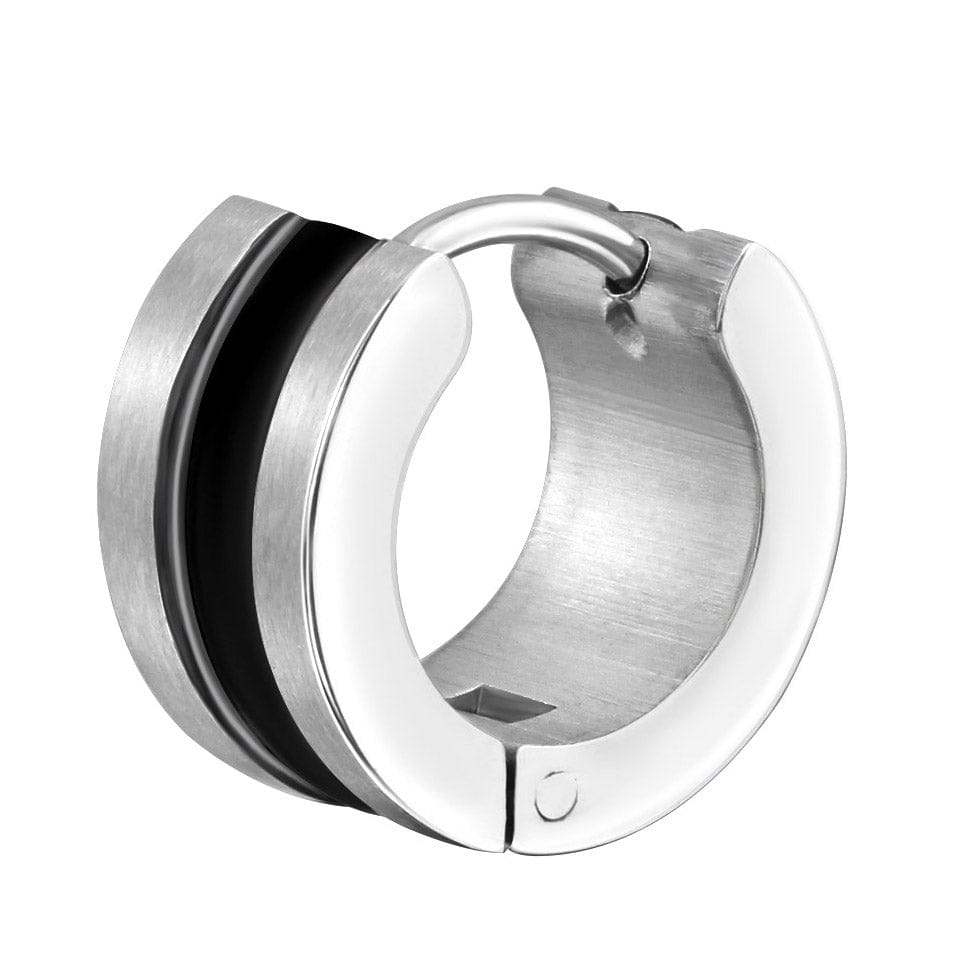 Goia AROS Aro Clip Línea Negra Acero (x1)