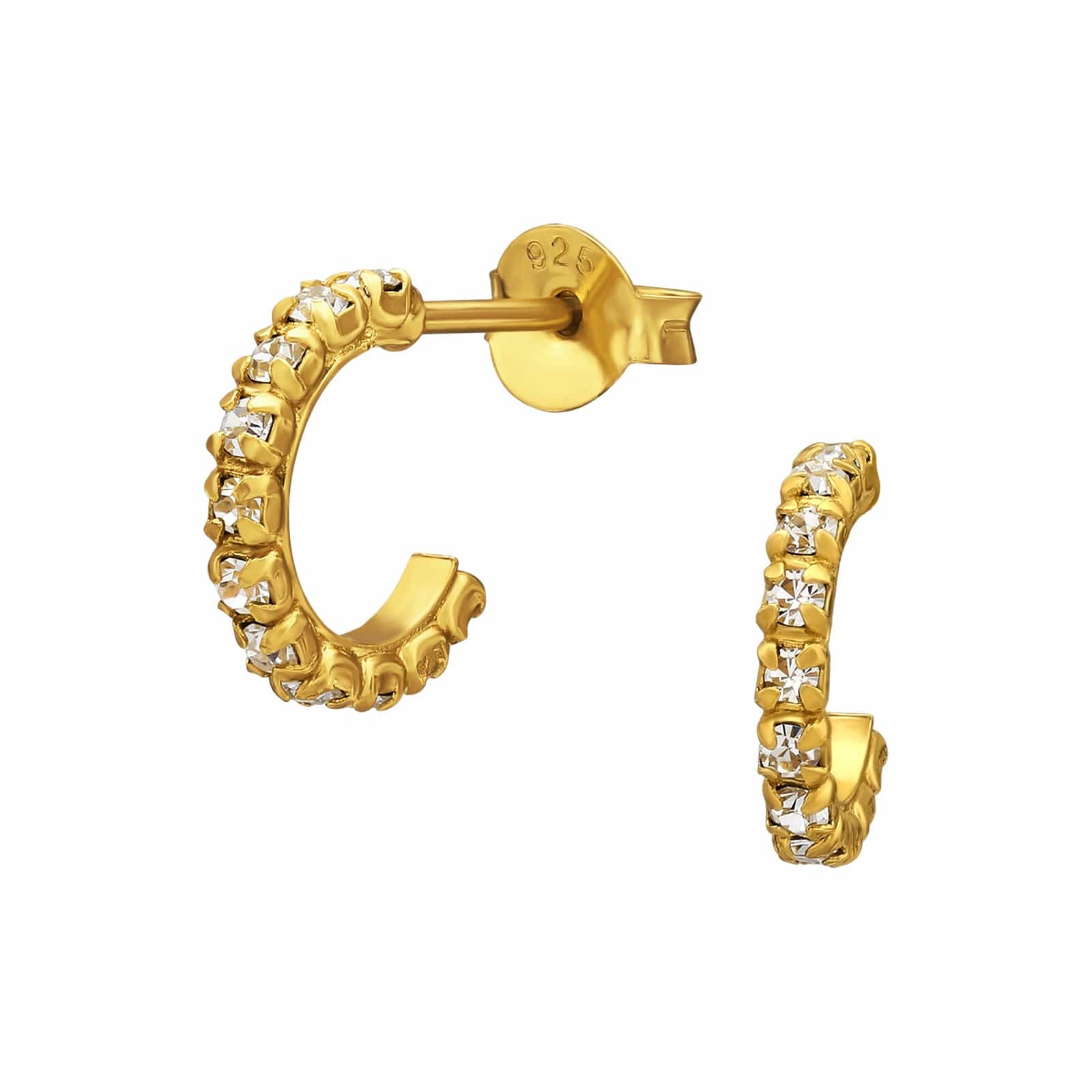 Goia Aros Aros 1/2 Argolla 10 mm circones gold