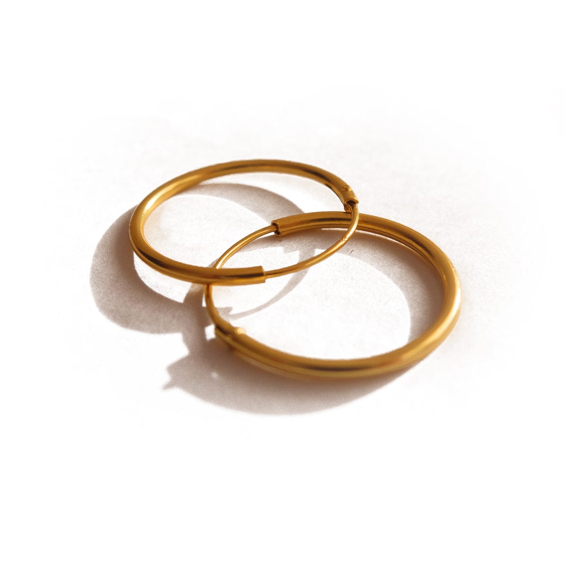 Aros Argolla 18 mm Gold