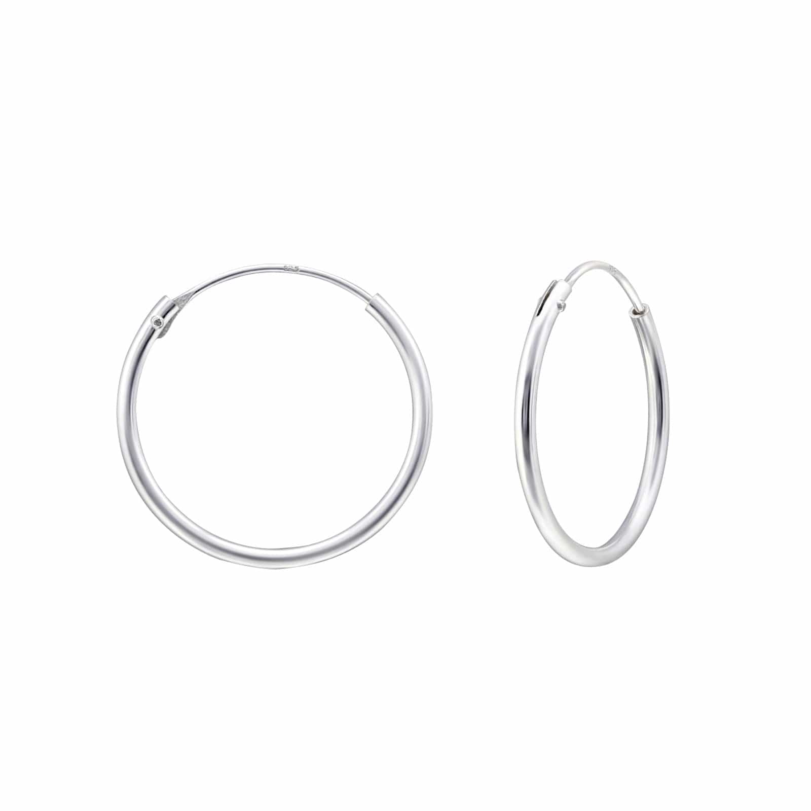 Goia Aros Aros Argolla 18 mm Plata