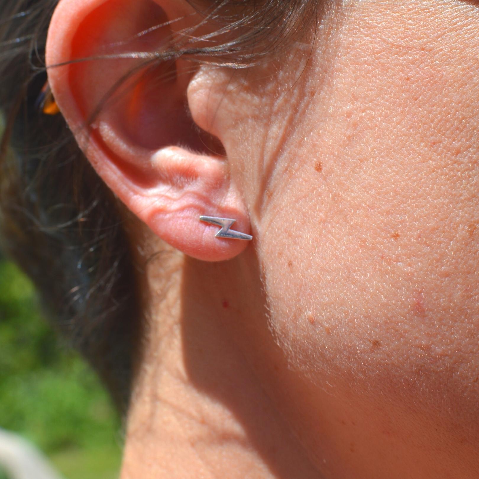Aros Big Rayo Plata