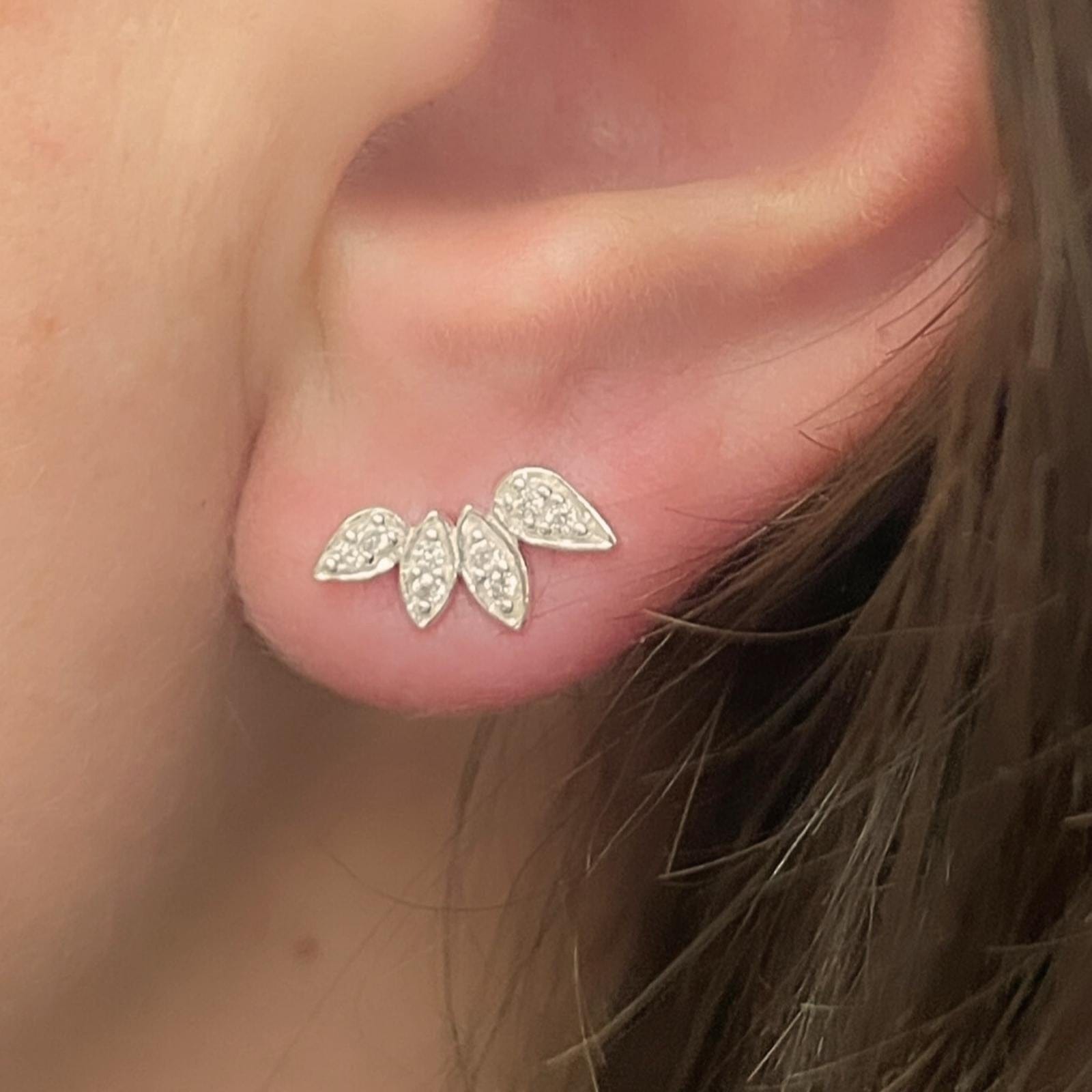 GOIA Aros Aros Pétalos de Circón