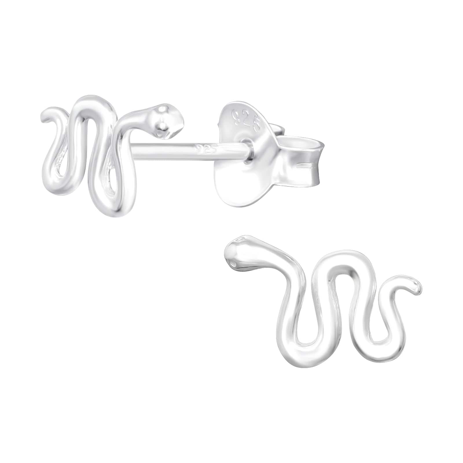 Aros Serpiente Silver