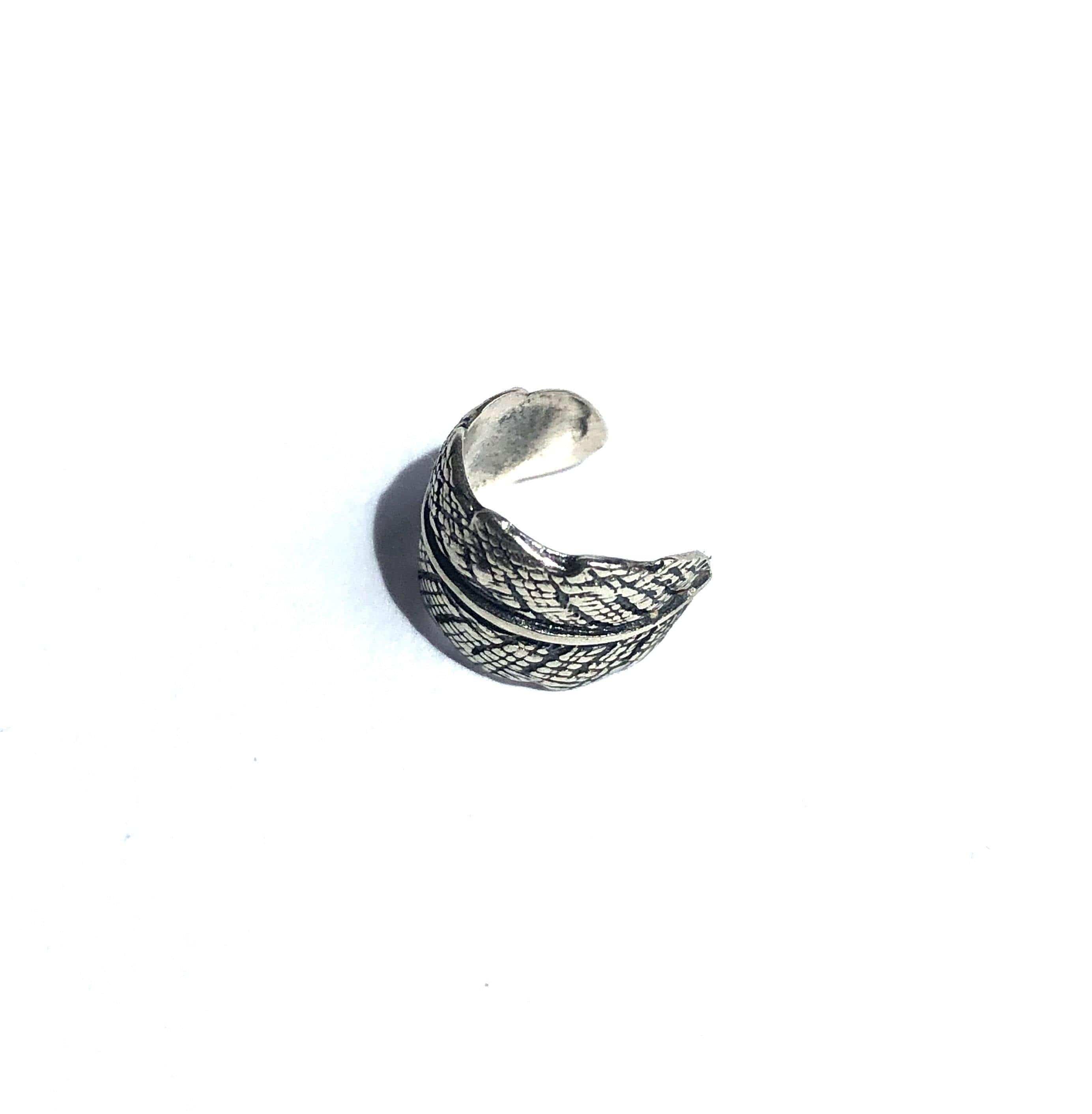 CUFF PLUMA PLATA - Goia