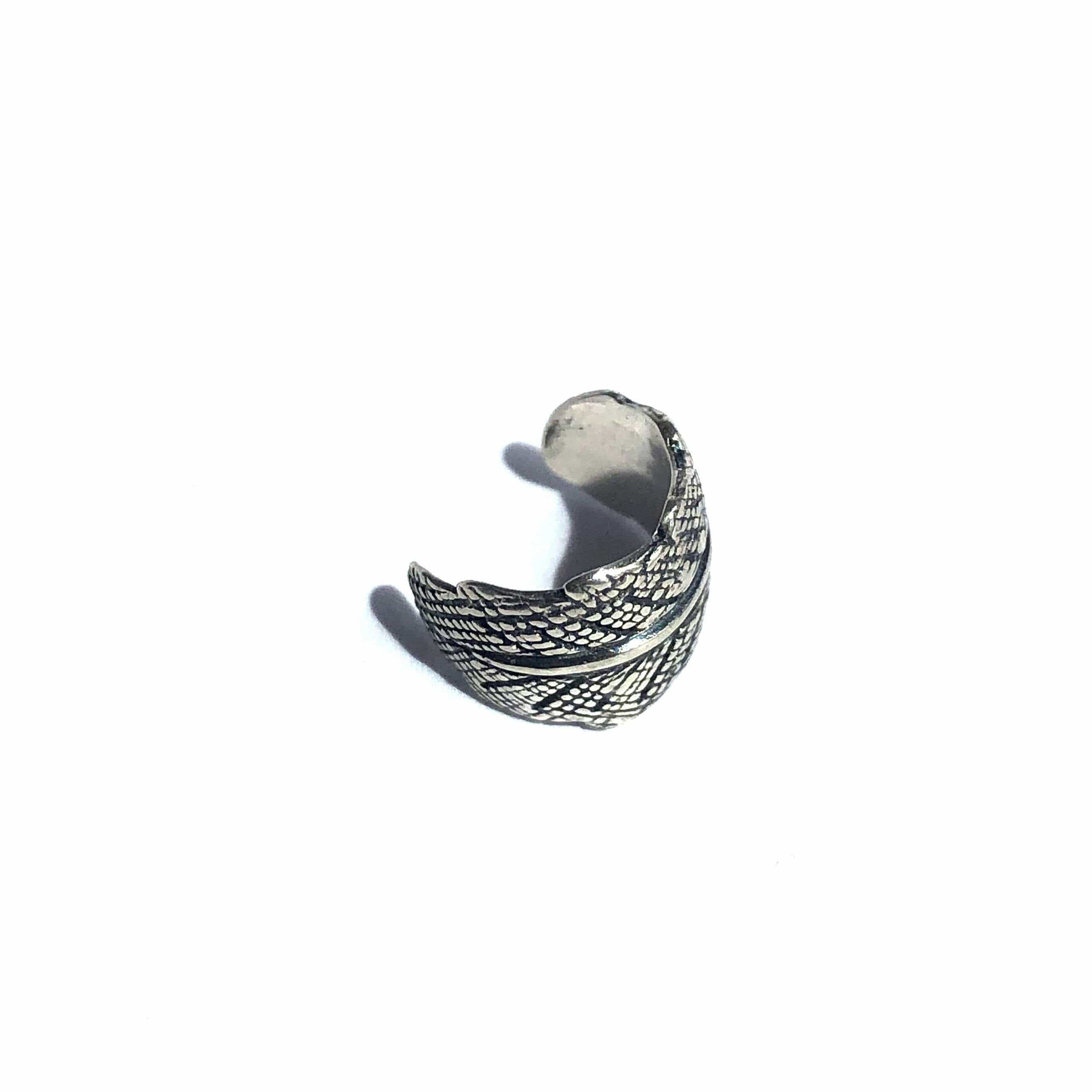 CUFF PLUMA PLATA - Goia