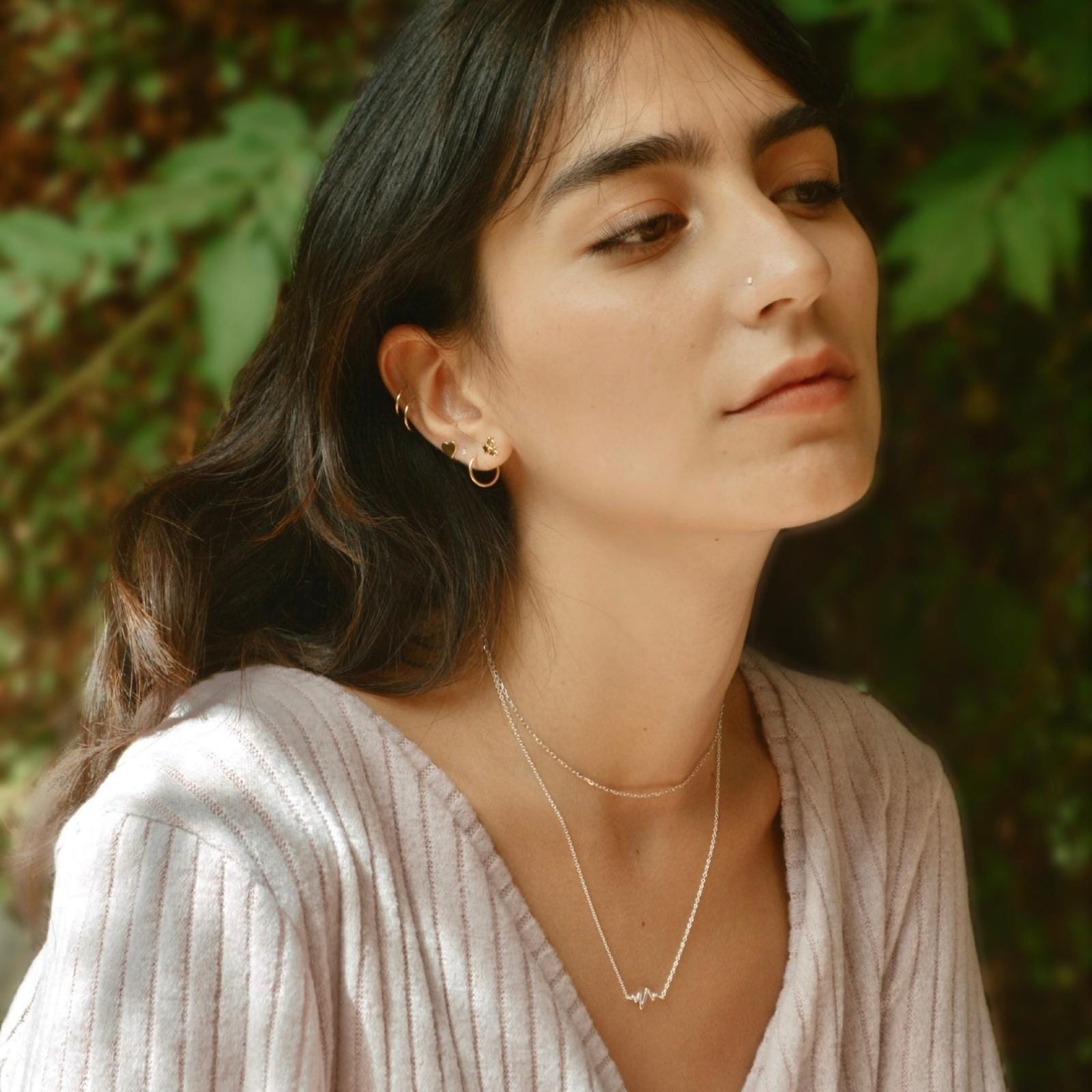 Pack Astro Love (corazón, Estrellitas, argolla, circón)