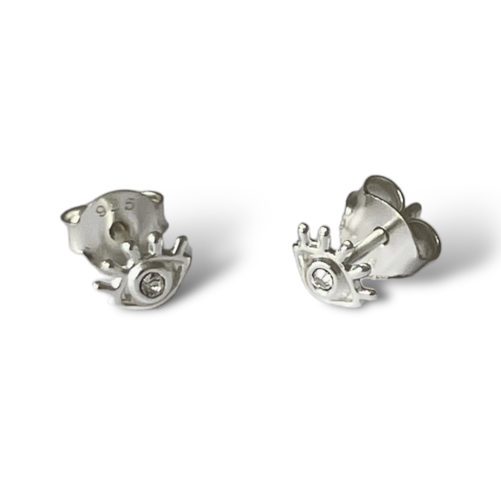 Aros Ojos Silver