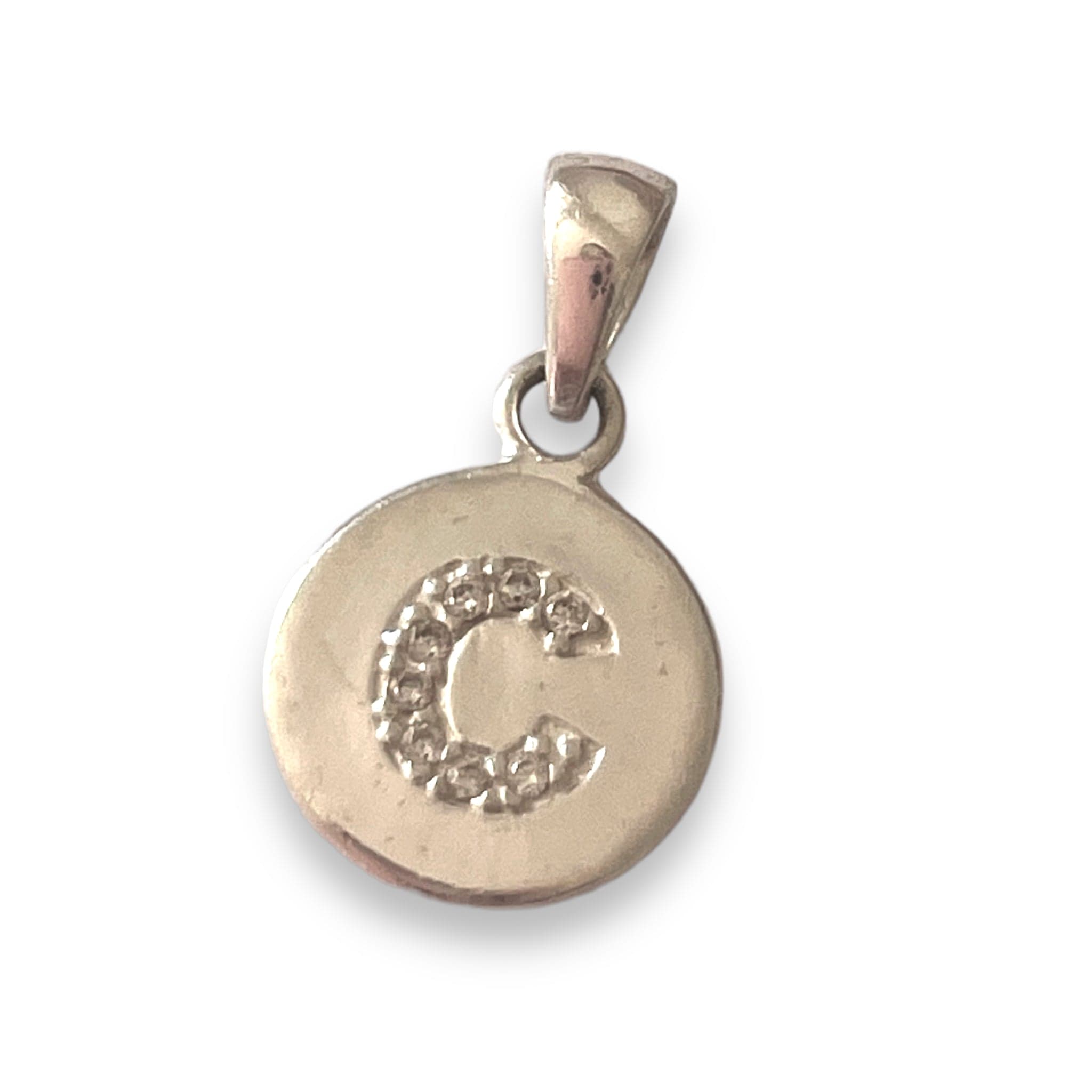 GOIA Charm Colgante letras plata
