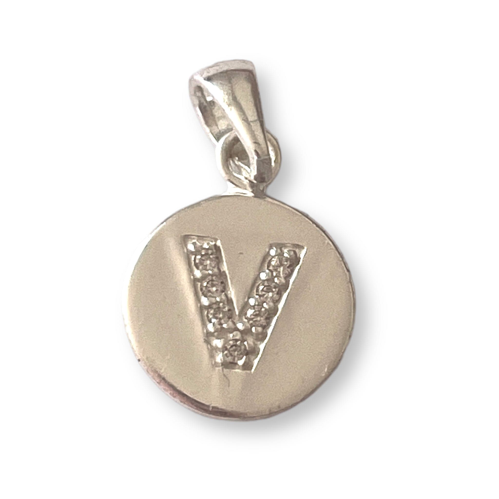 GOIA Charm Colgante letras plata