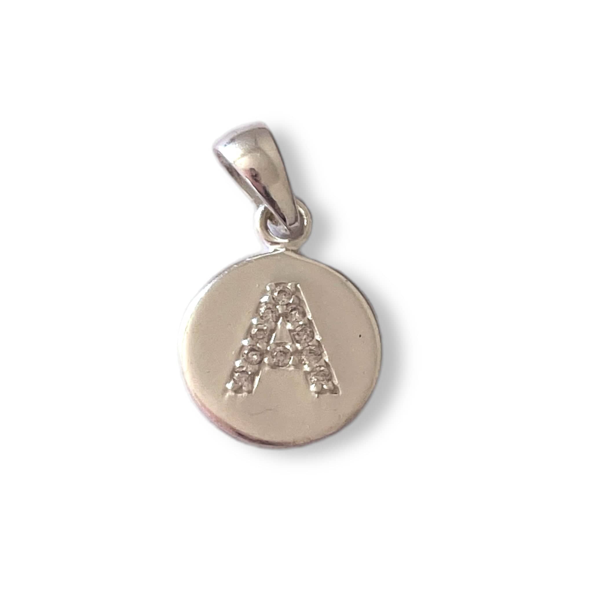 GOIA Charm Colgante letras plata