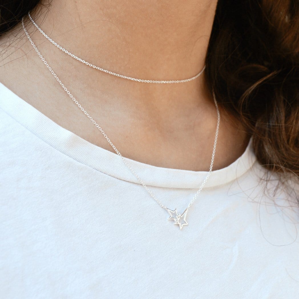 Choker Cadena plata