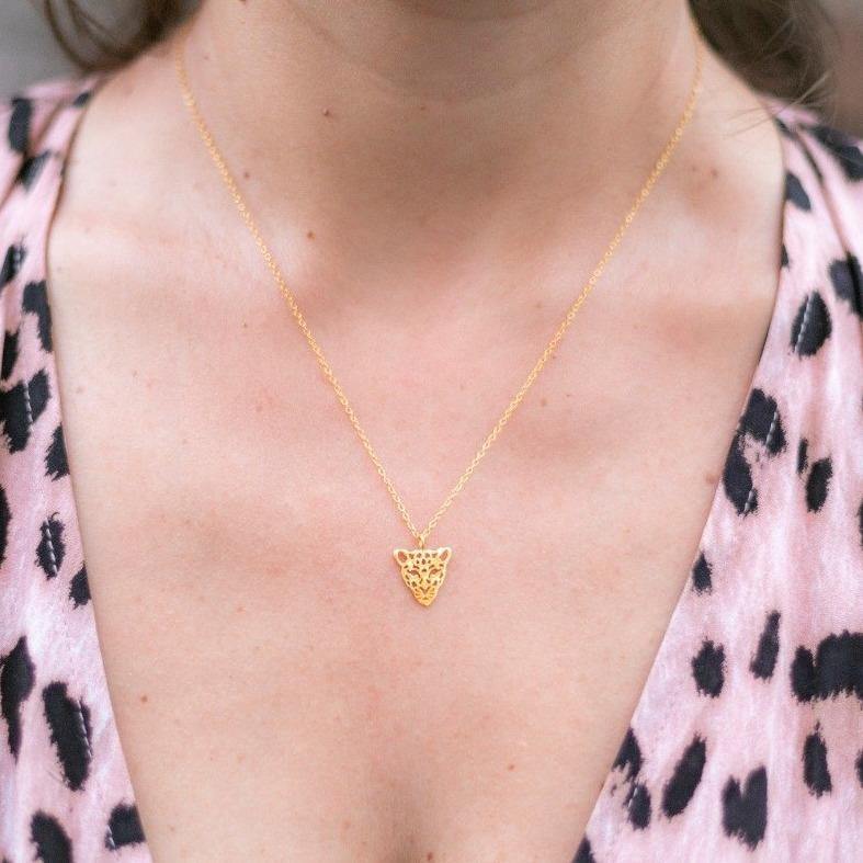 COLGANTE LEOPARDO S ORO - Goia
