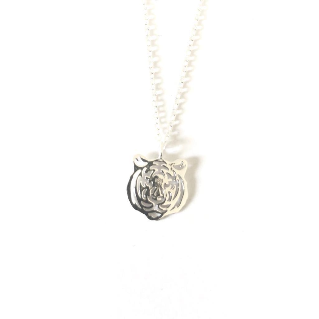 COLGANTE TIGRE M PLATA - Goia