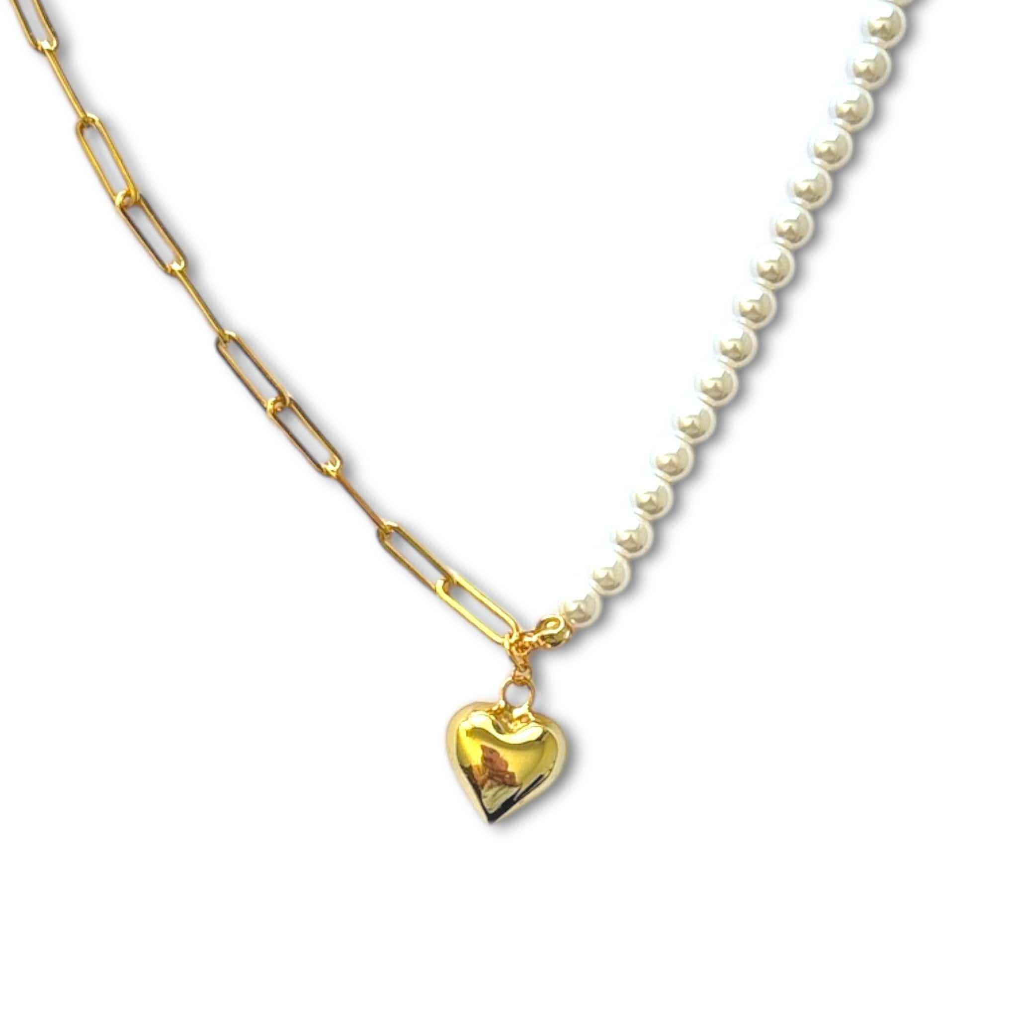 Goia COLGANTE Collar Corazón Dual Gold