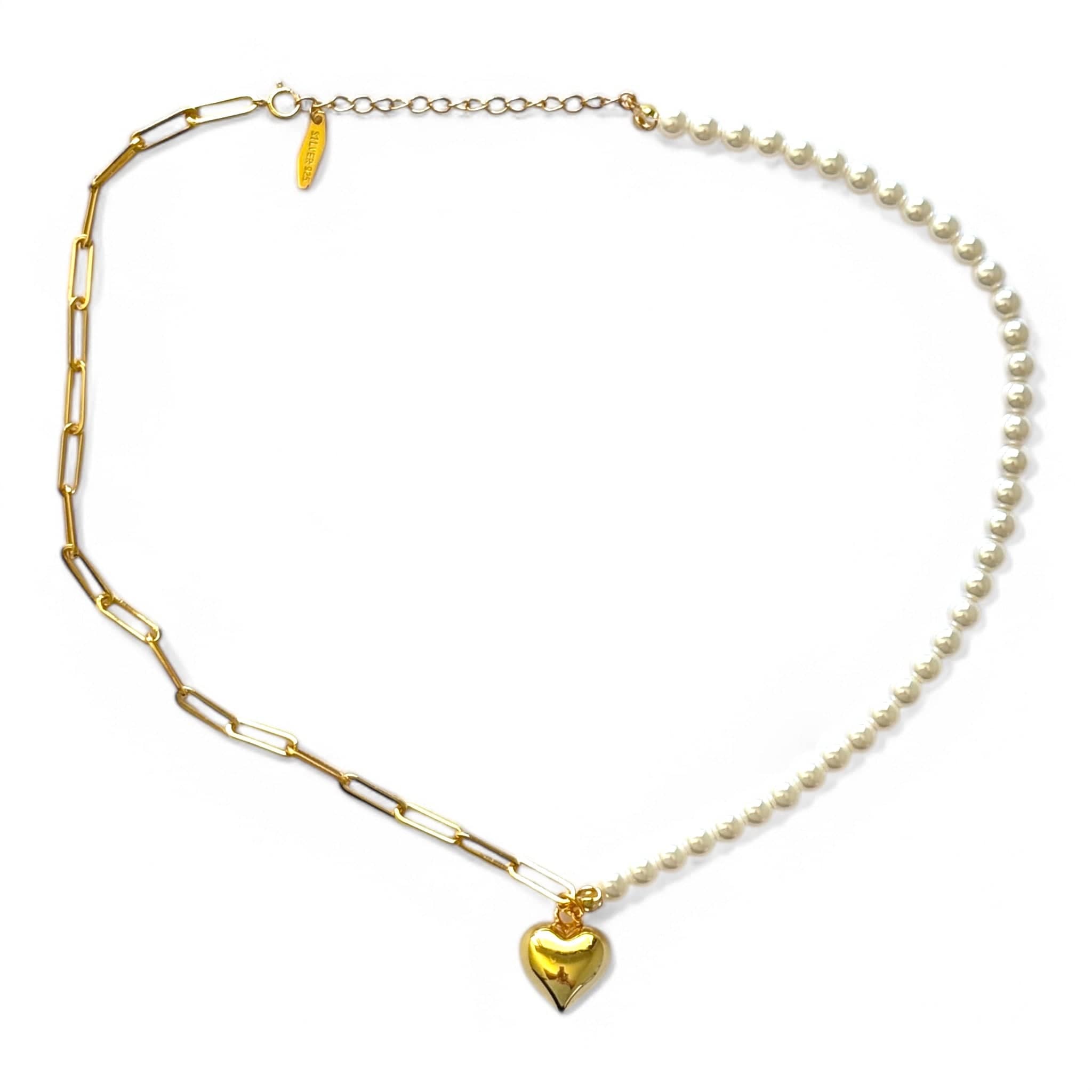 Goia COLGANTE Collar Corazón Dual Gold