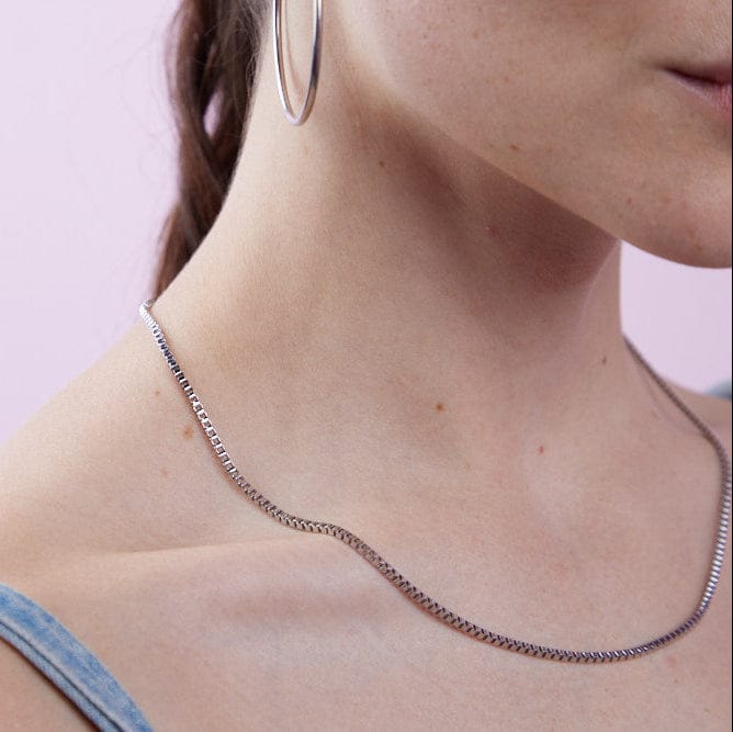 Goia Collar Cadena Caja 49,5 cm Acero