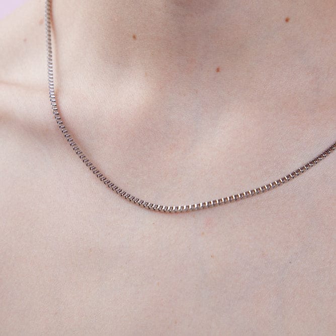 Goia Collar Cadena Caja 49,5 cm Acero