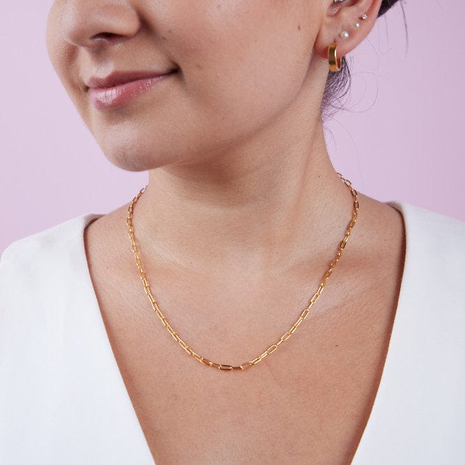 Goia COLLAR Cadena Gruesa 50 cm Gold