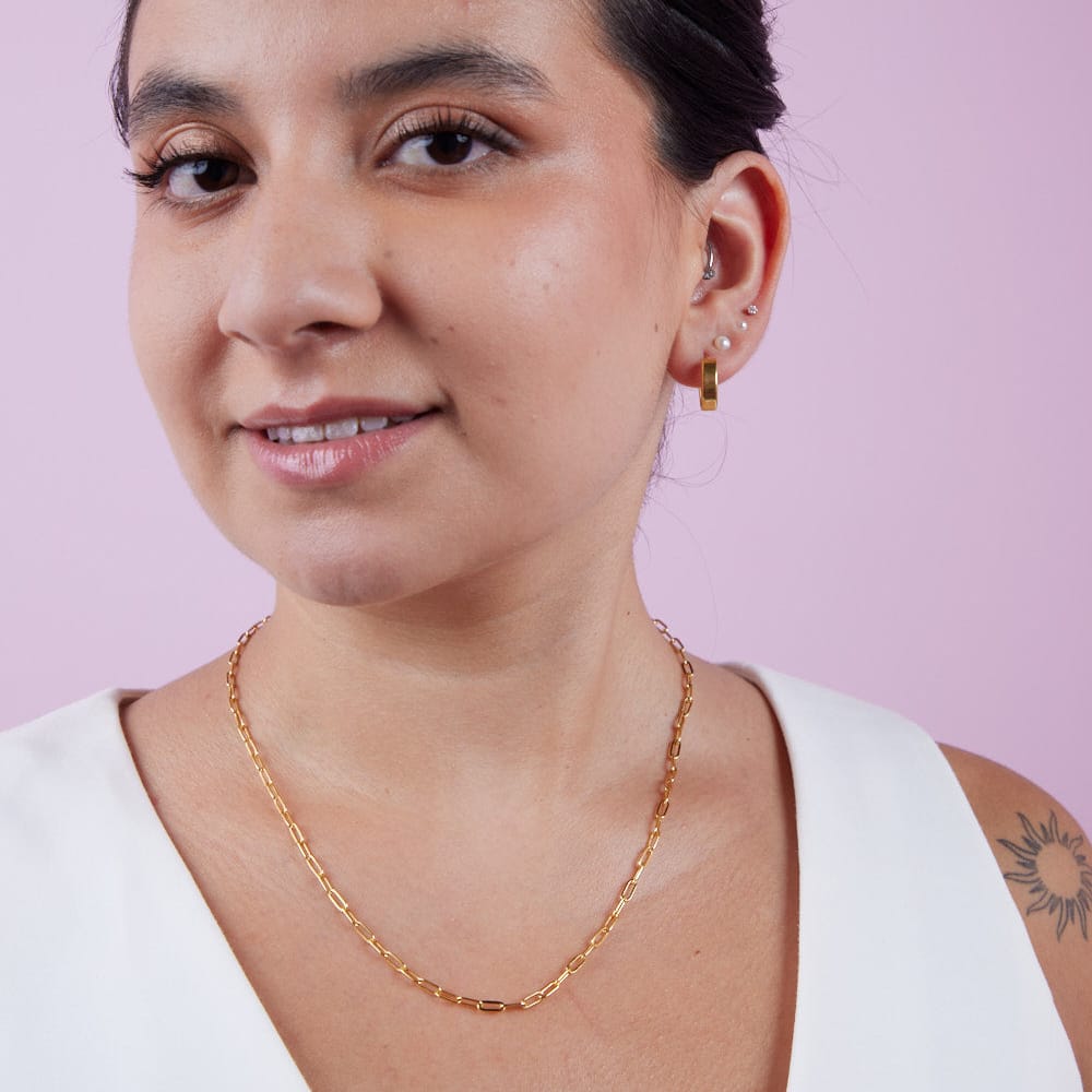 Goia COLLAR Cadena Gruesa 50 cm Gold