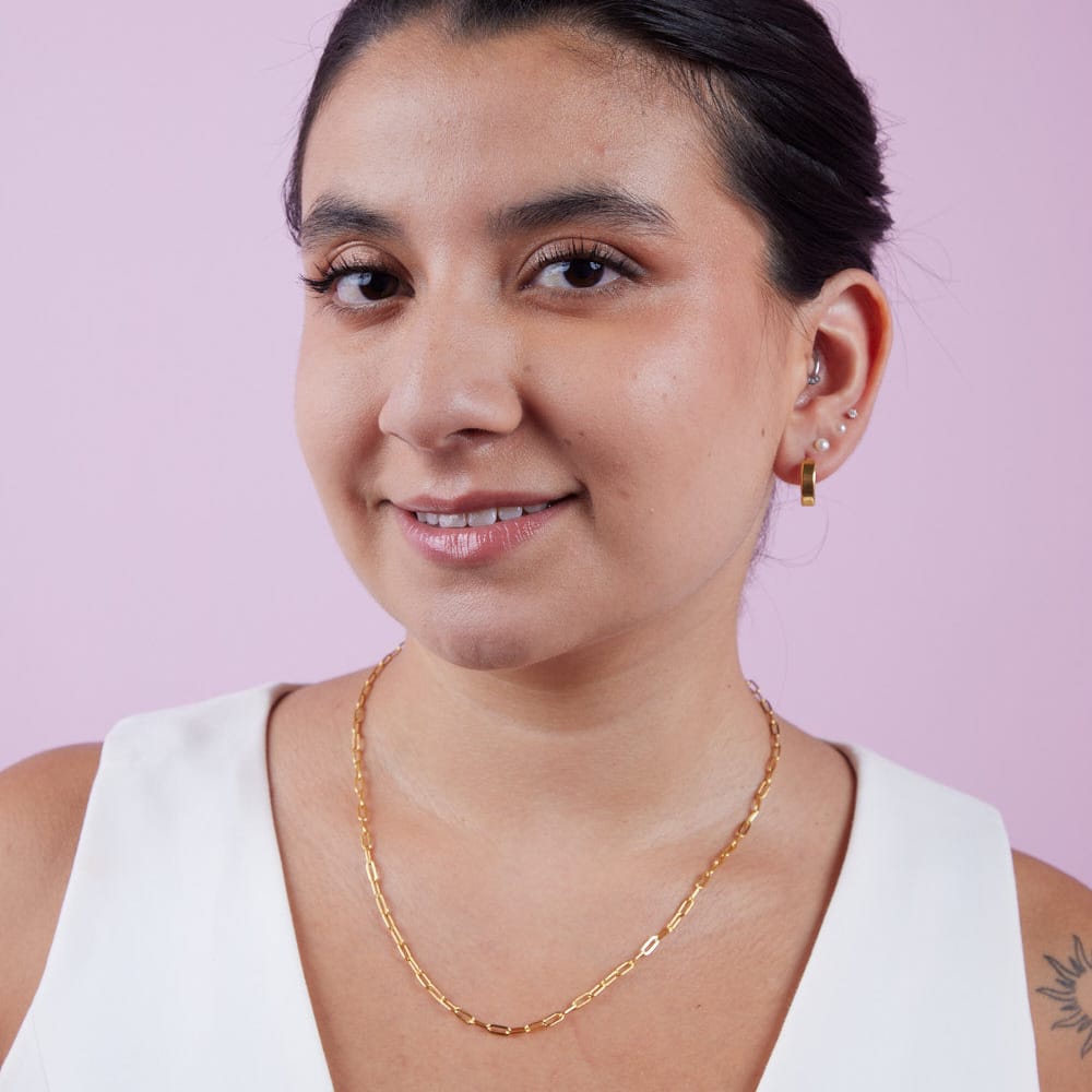 Goia COLLAR Cadena Gruesa 50 cm Gold