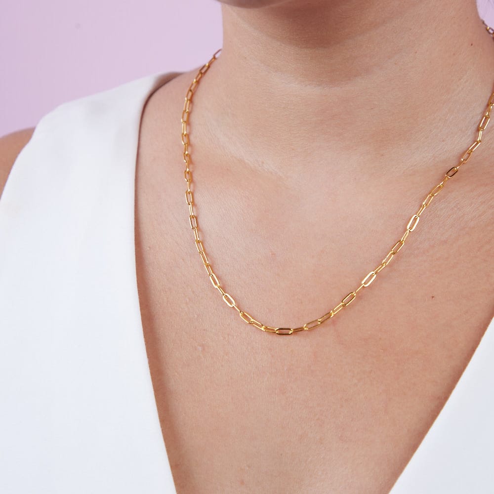 Goia COLLAR Cadena Gruesa 50 cm Gold