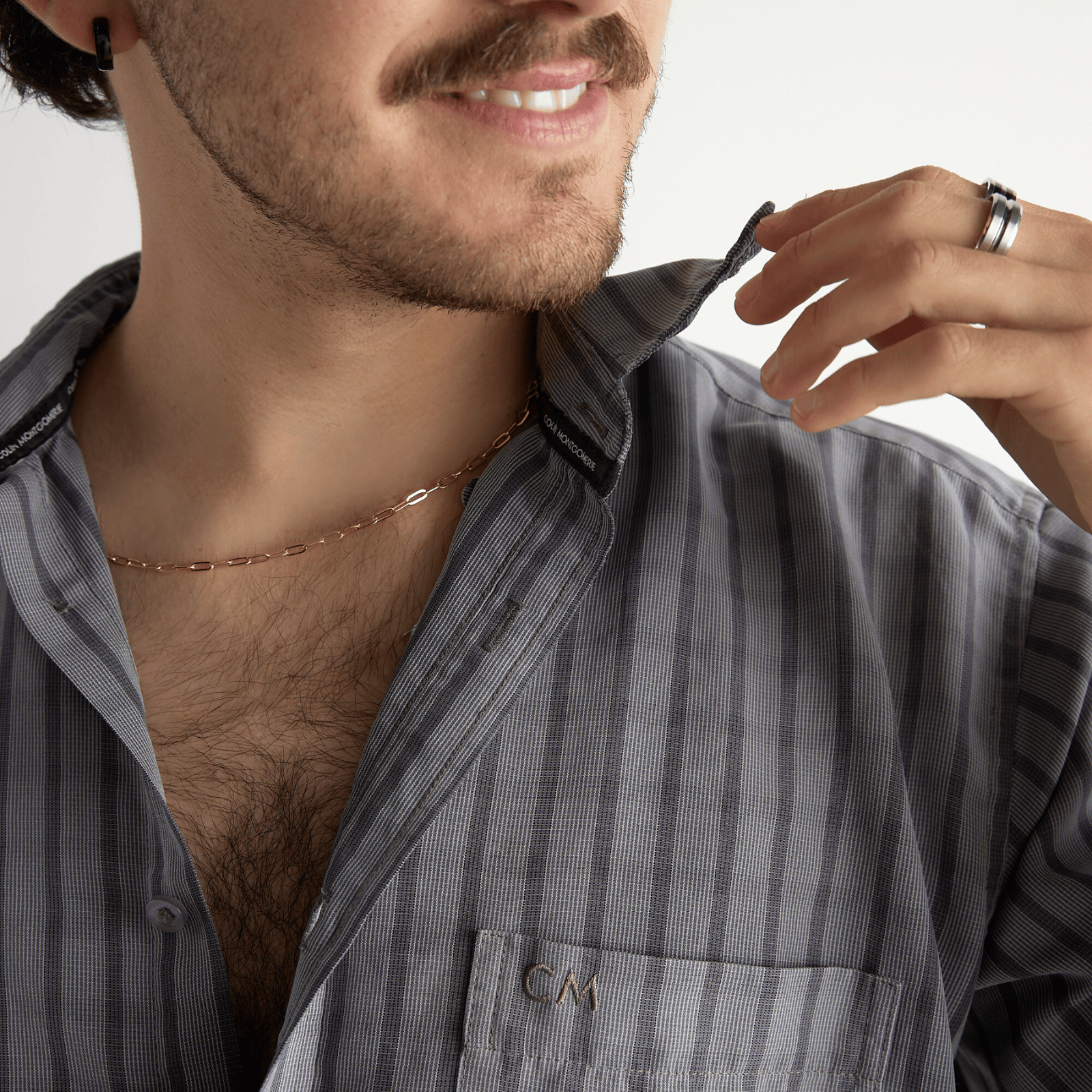 Goia COLLAR Cadena Unisex Gruesa 50 cm Gold