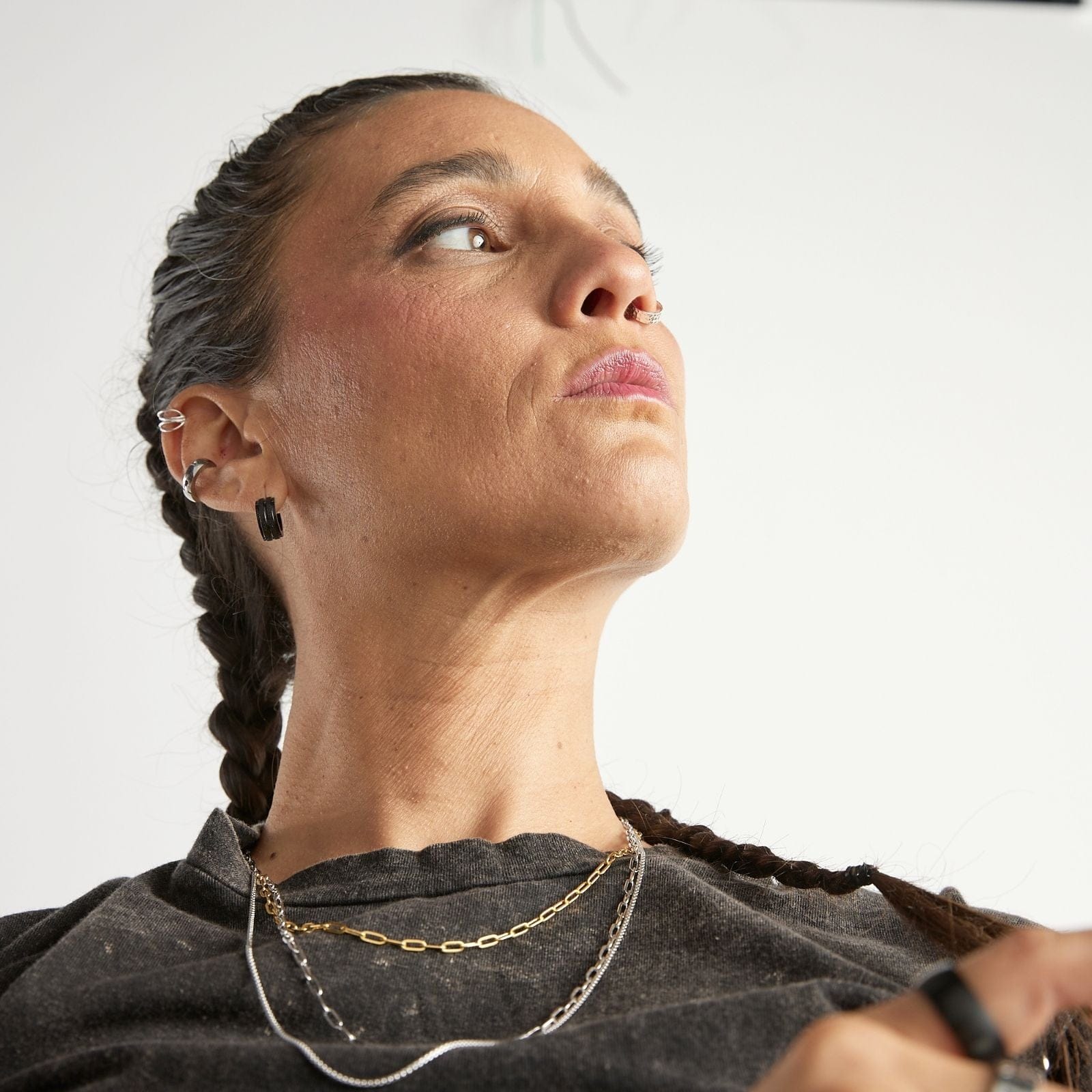 Goia COLLAR Cadena Unisex Gruesa 50 cm Gold